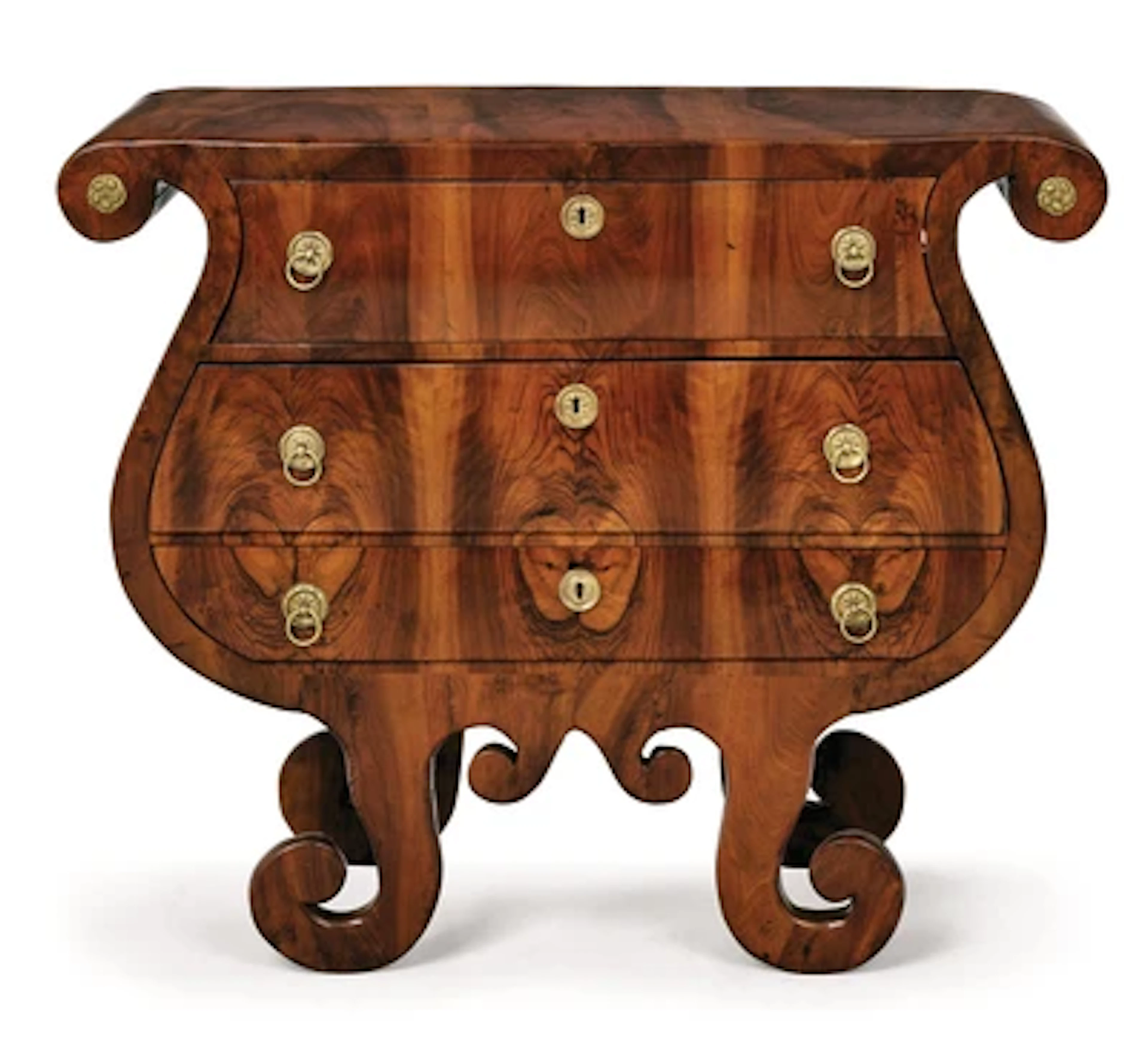 An Unusual Biedermeier Commode