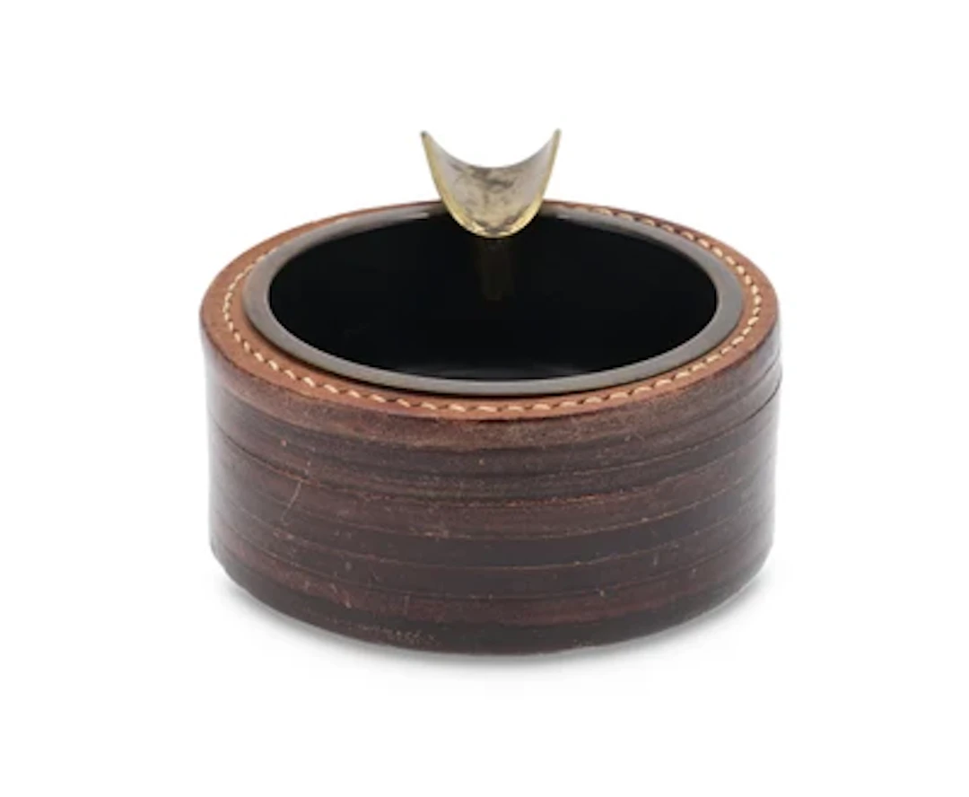 Karl Hagenauer (?), an ashtray with cigarette rest, model number 9541