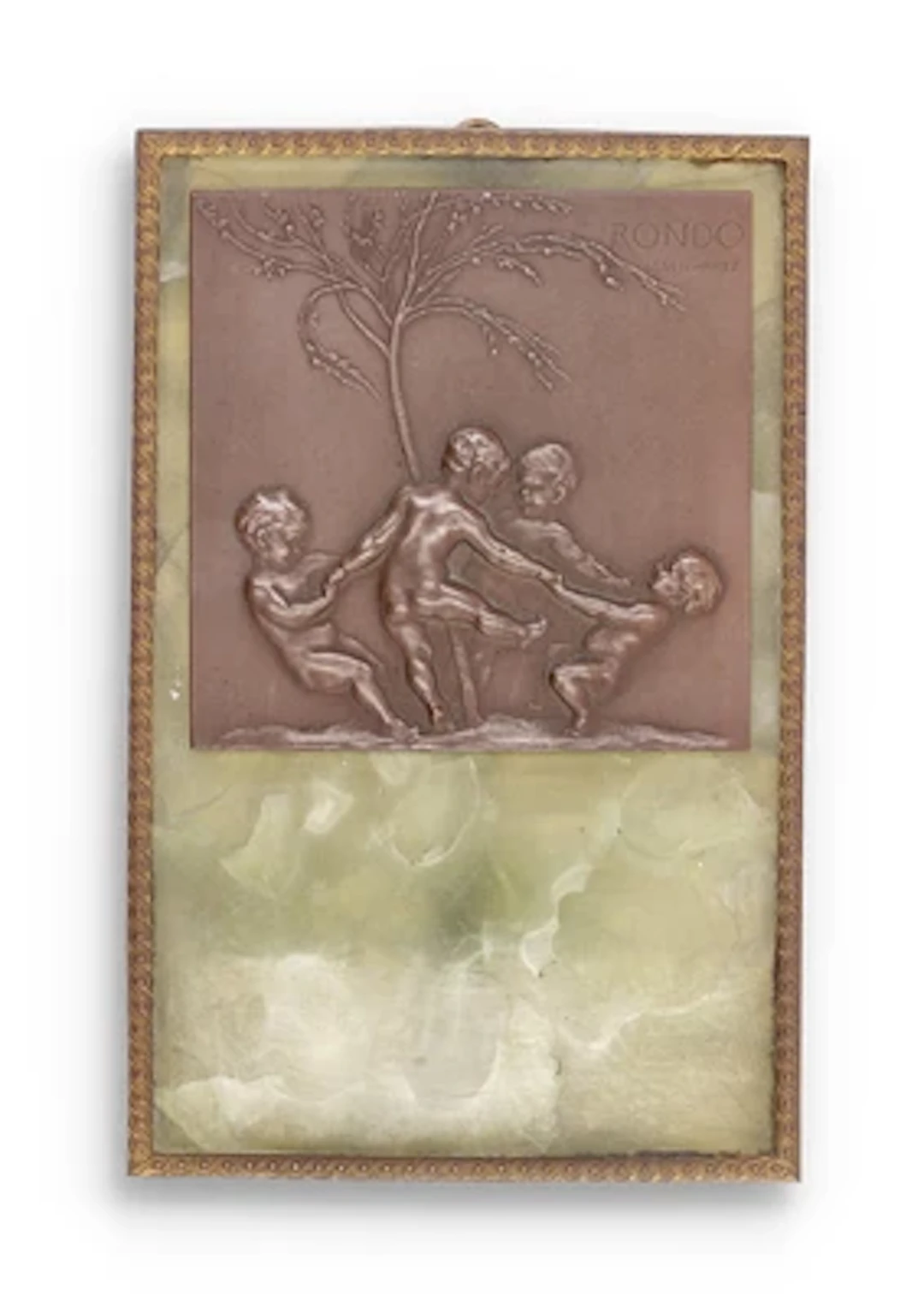 Stefan Schwartz (Austria 1851-1924), a "Rondo" relief with dancing