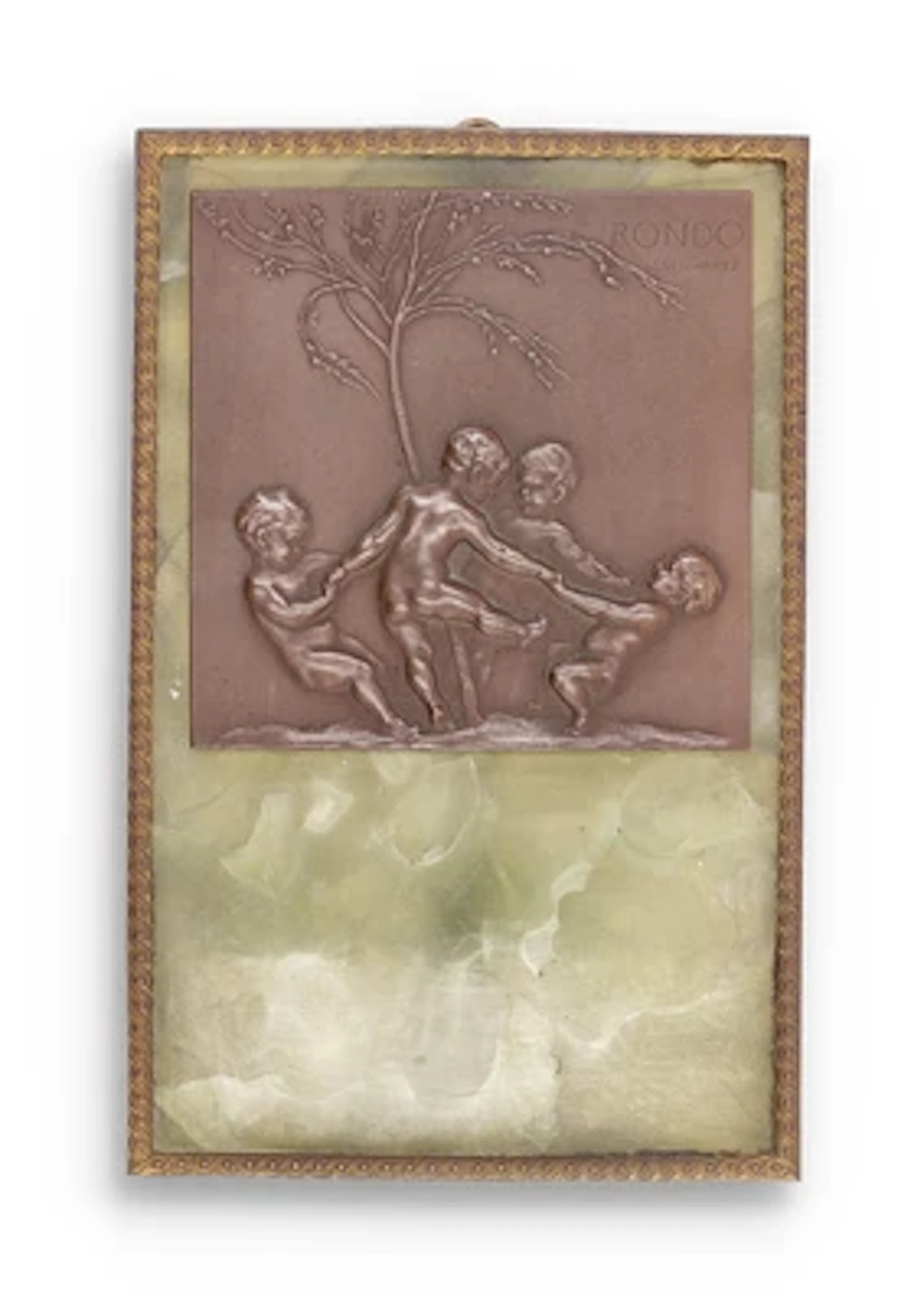 Stefan Schwartz (Austria 1851-1924), a "Rondo" relief with dancing