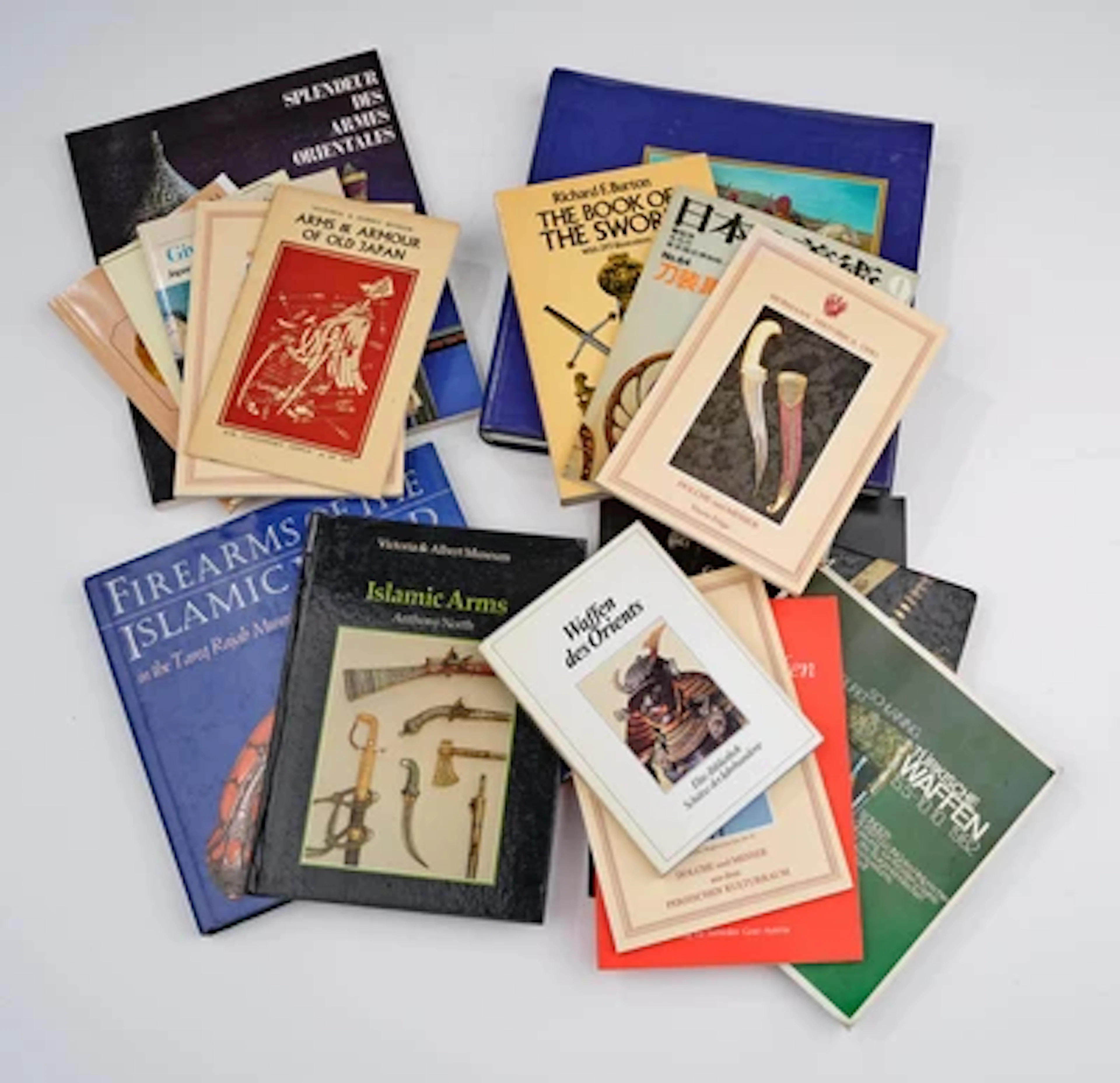 Konvolut Waffenliteratur