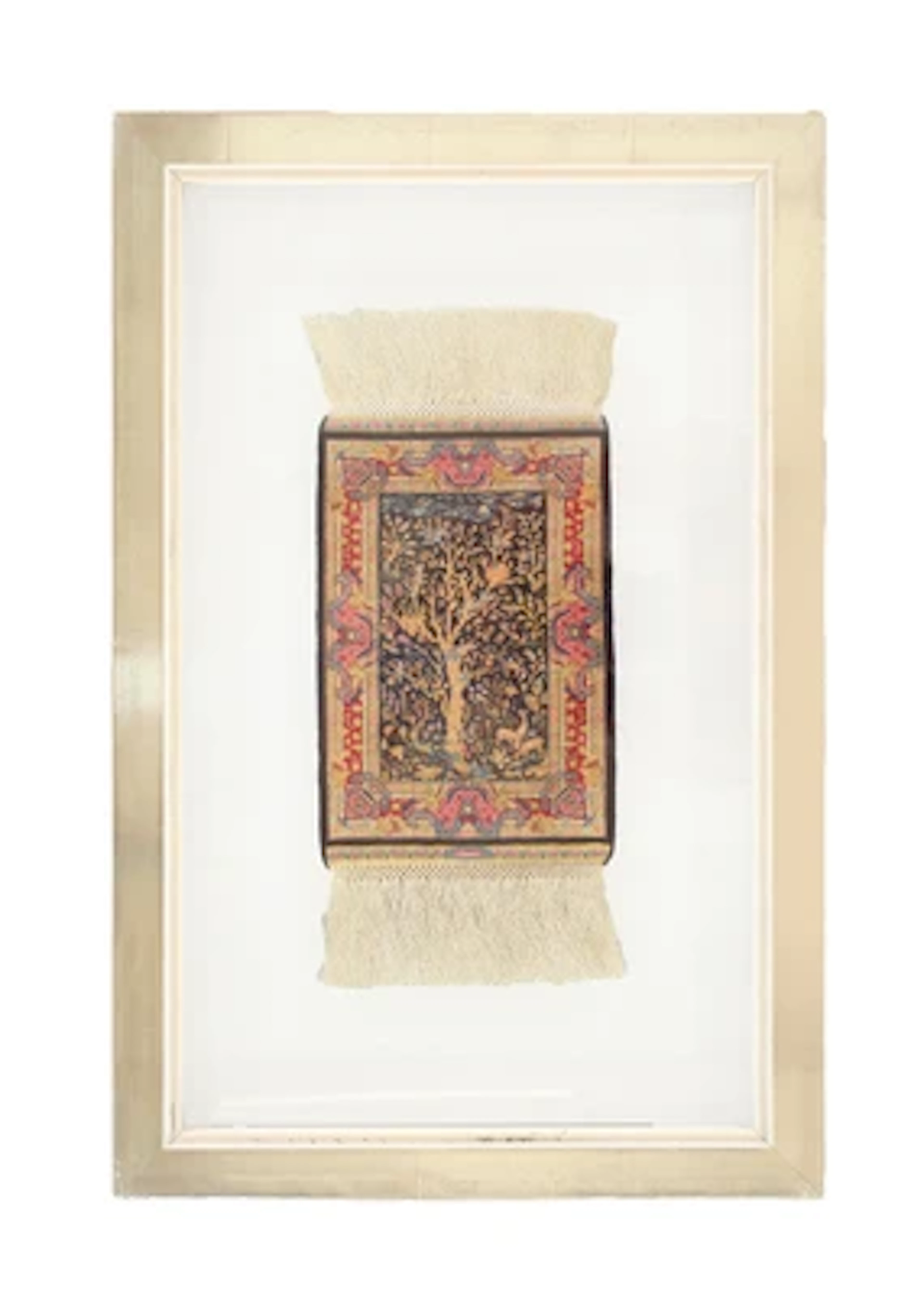 Hereke Silk 34 x 34, Western Anatolia, c. 20 x 14 cm