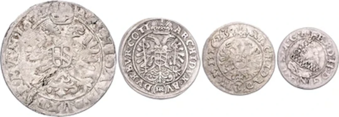 Ferdinand II.- Münzstätten Breslau, Brünn, Neisse und Nikolsburg
