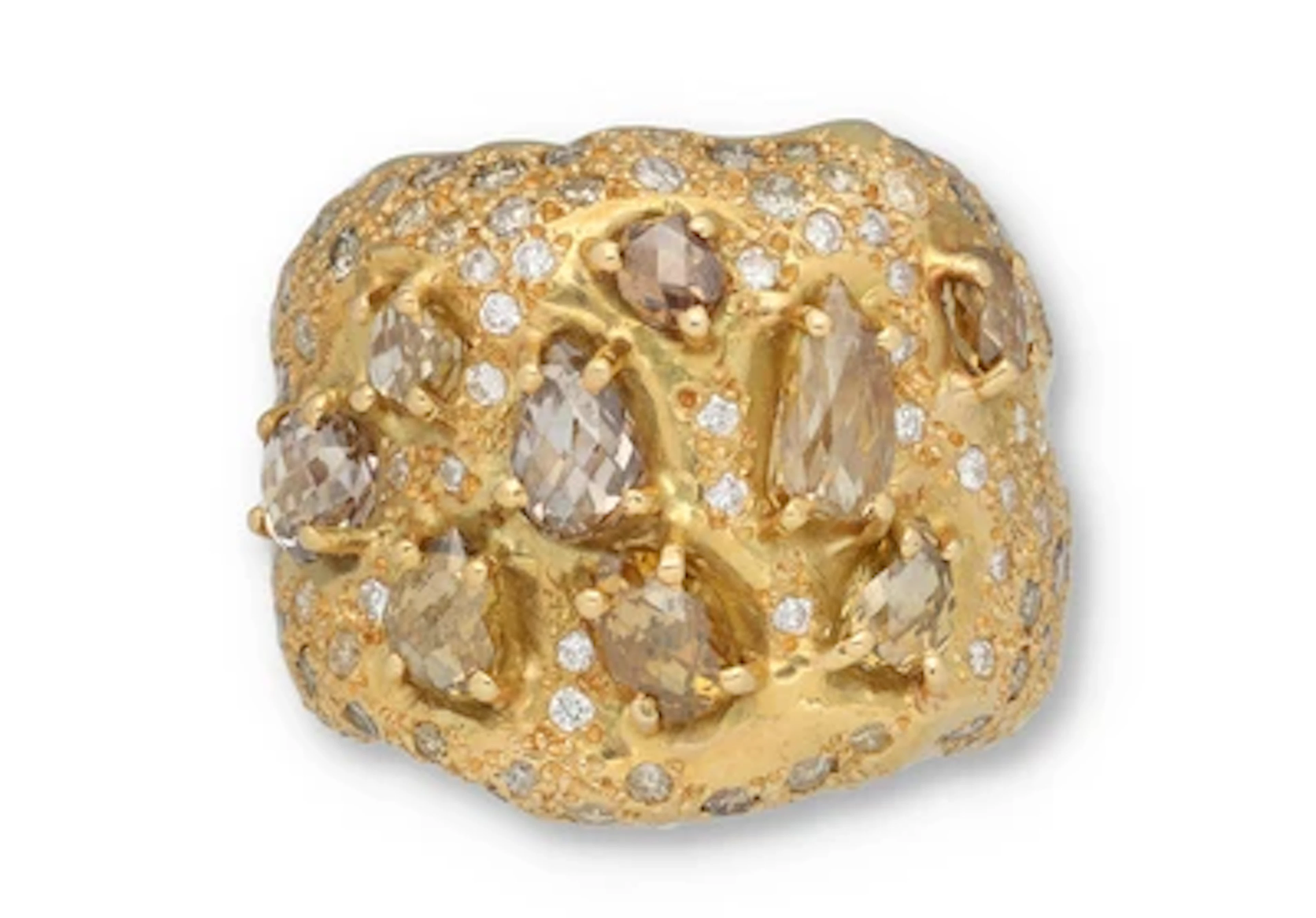 Diamantring zus. ca.4,50 ct