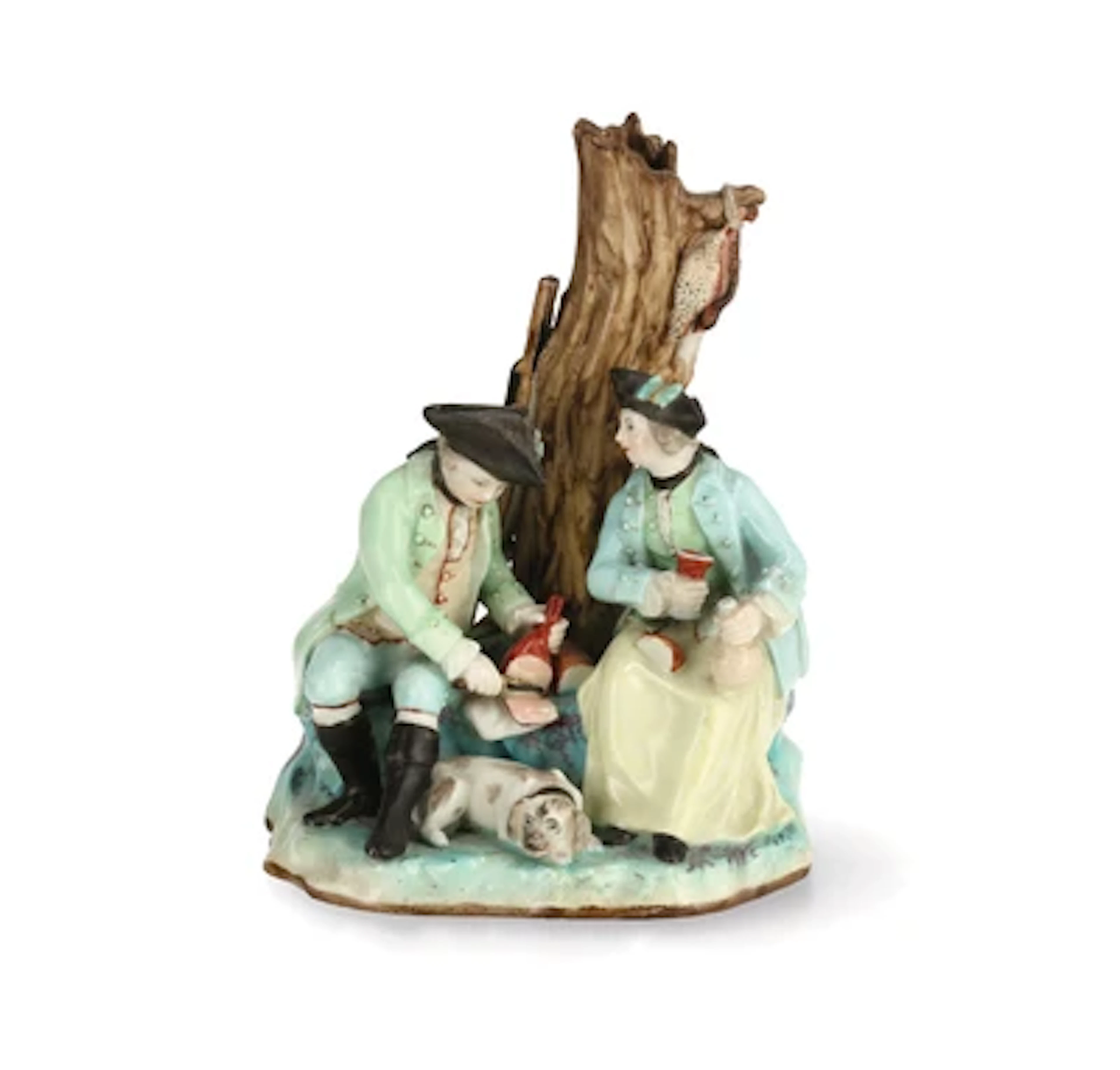 A Pair of Hunters at a Picnic, Zurich, 1768–1770