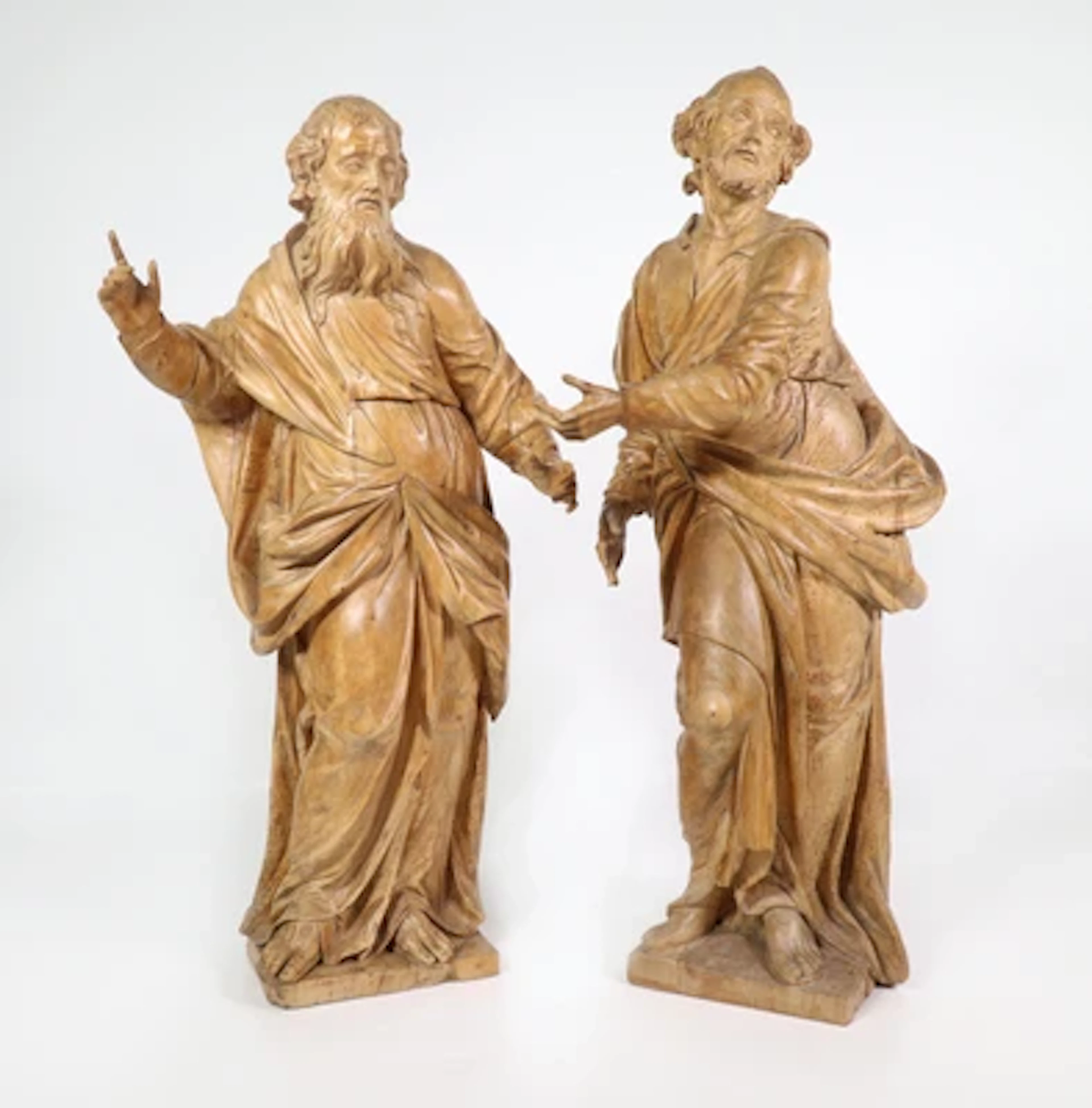 Apostel Paulus und Petrus, Oberitalienischer Meister, 17. Jahrhundert