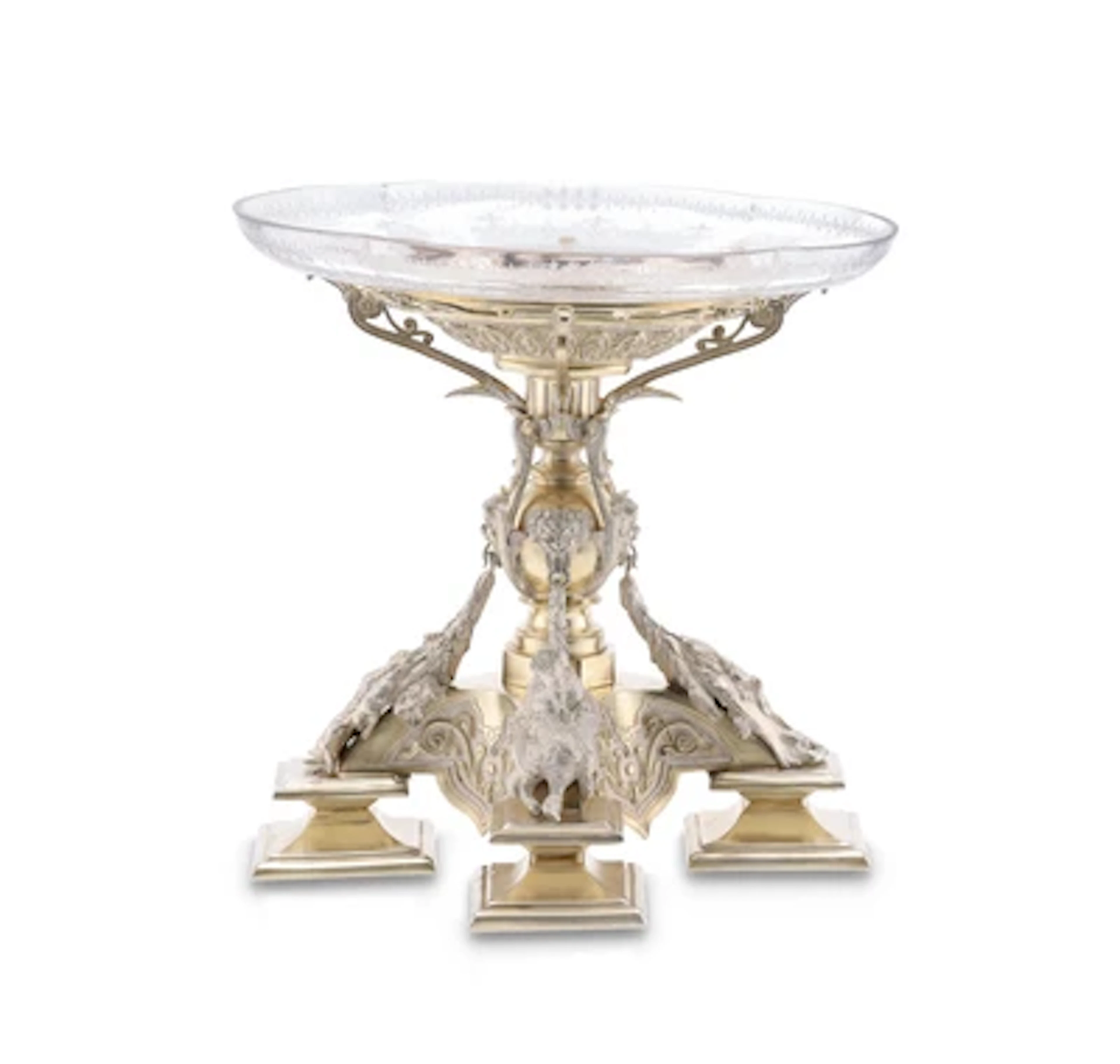 A Centrepiece with Hunting Motifs
