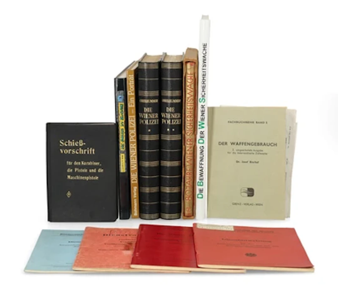 Polizei - Österreich 2. Republik, Konvolut von Polizei-Literatur