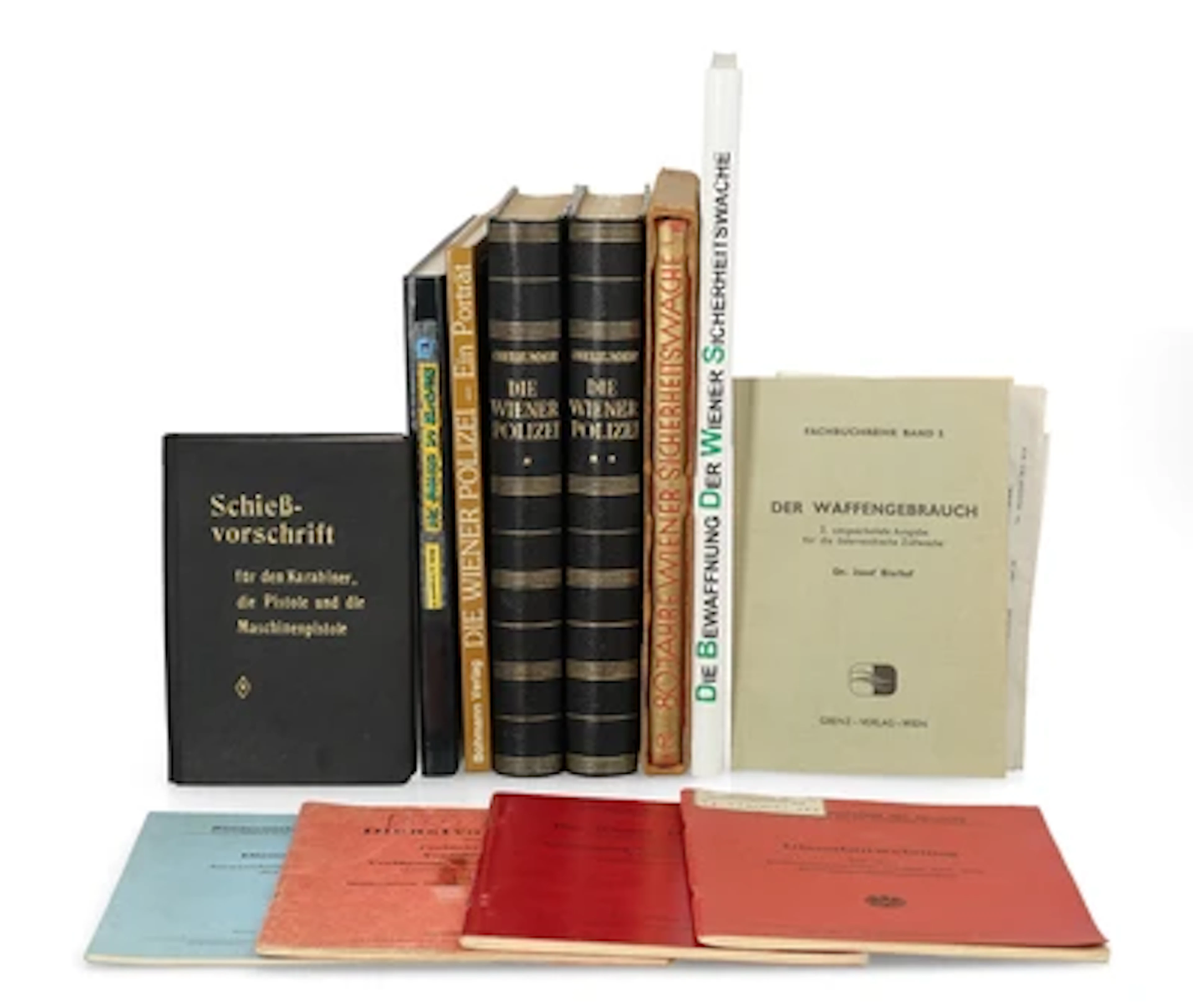 Polizei - Österreich 2. Republik, Konvolut von Polizei-Literatur