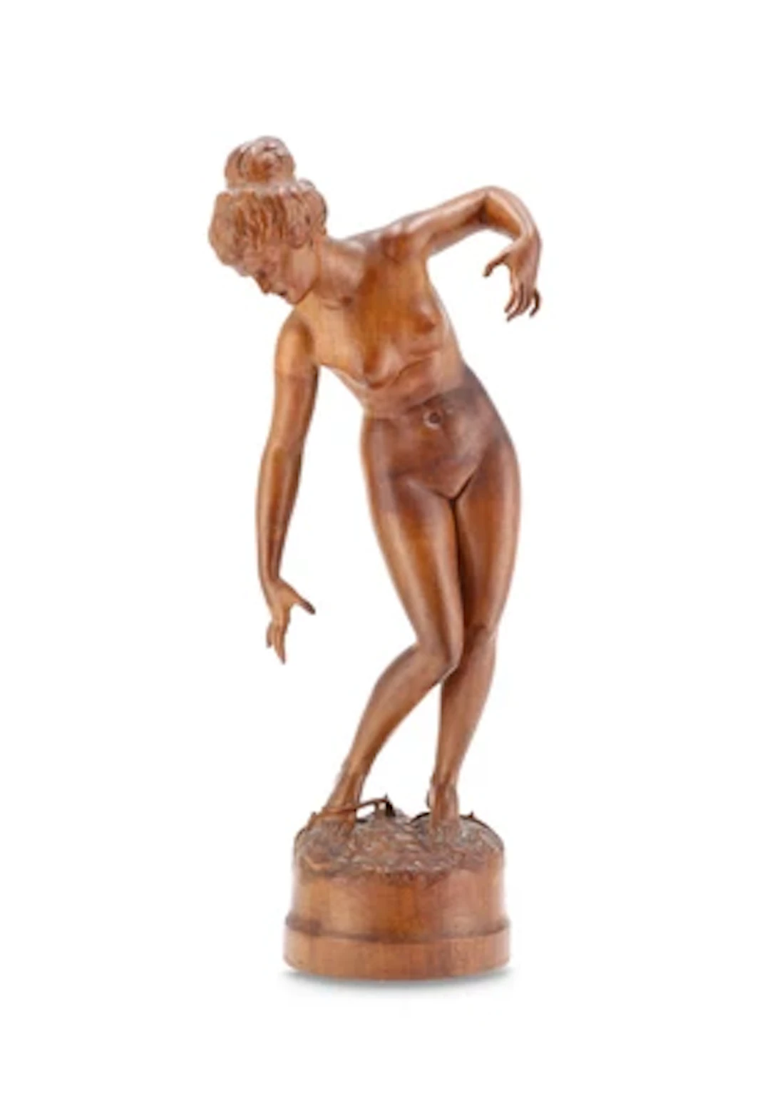A female nude in an expressive pose, c. 1900/20