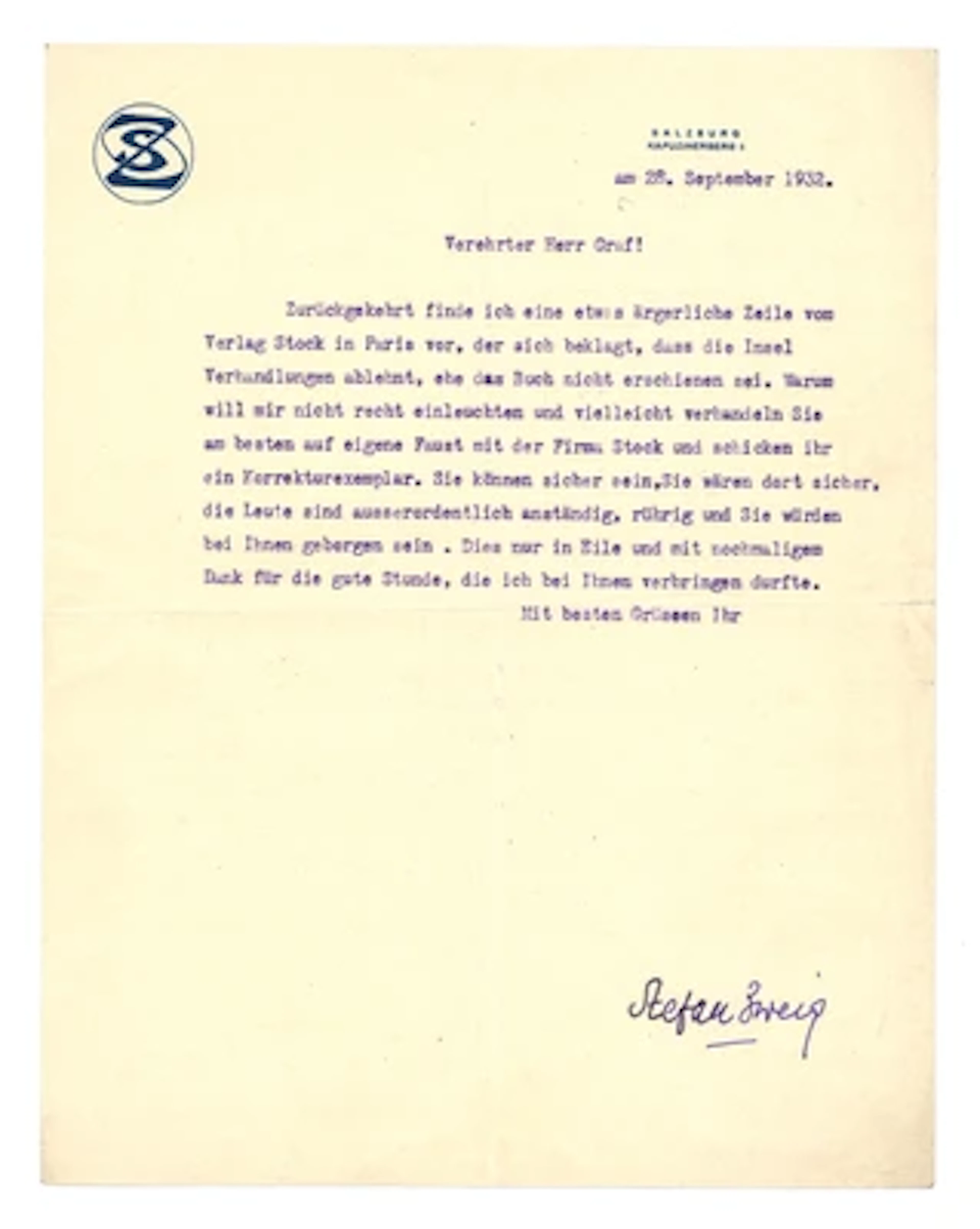 Zweig, Stefan,