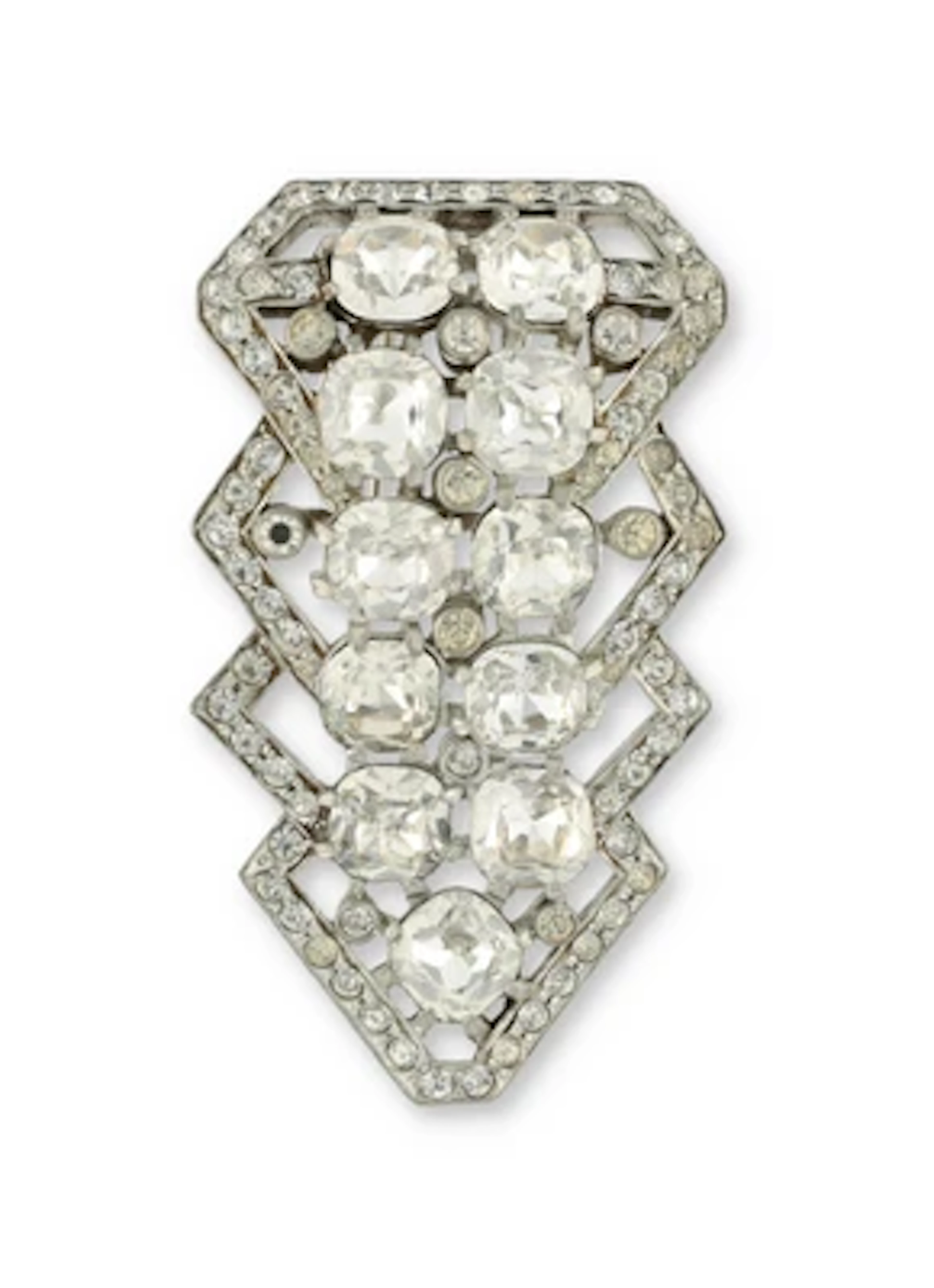 Kleider- oder Pelzclip, Eisenberg, USA 1935-45