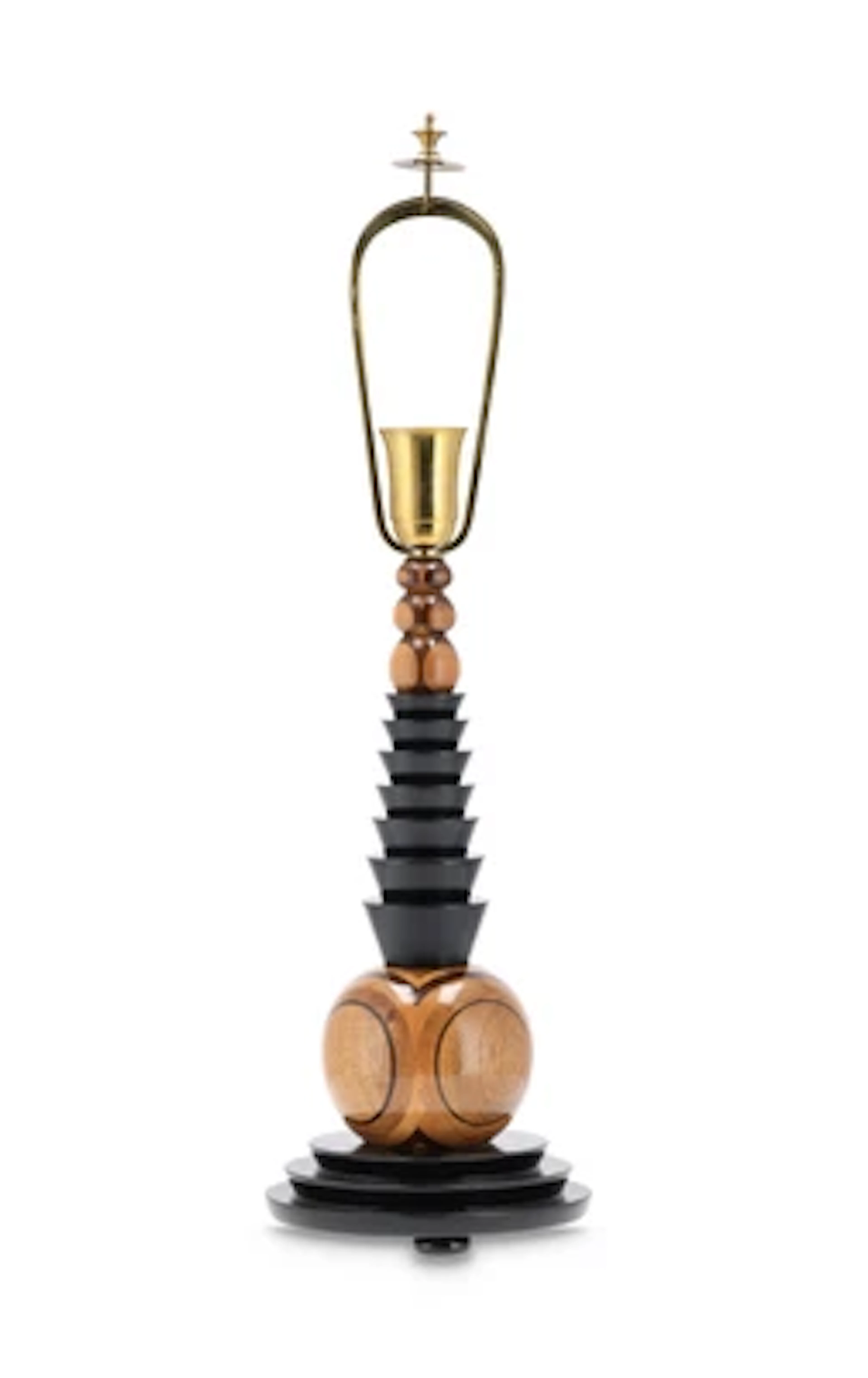 A table lamp in the style of Viennese Modernism