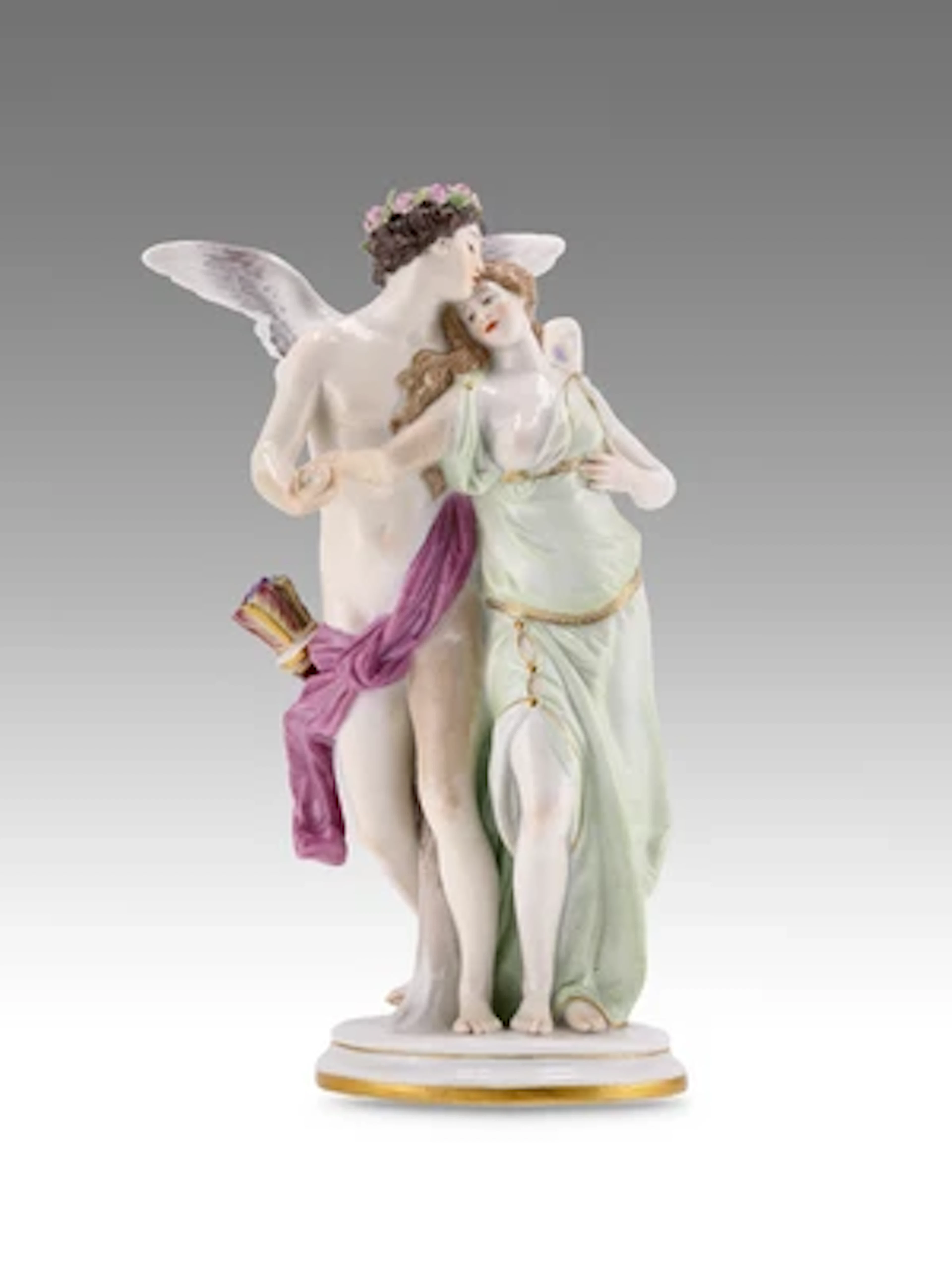Gustav Deloy, a porcelain group (Zephyrus and Flora), model P 169