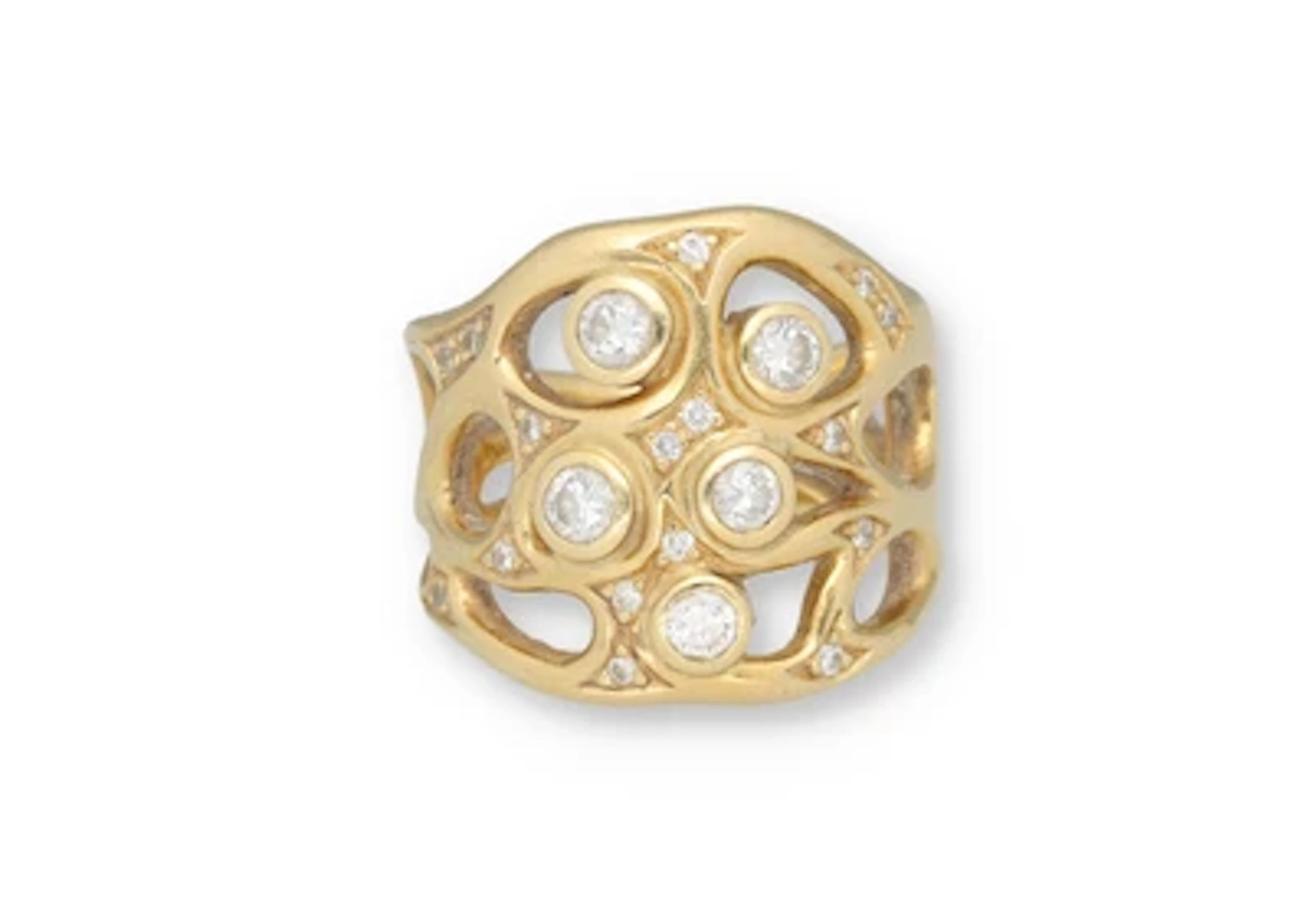 Brillantring zus. ca.0,31 ct