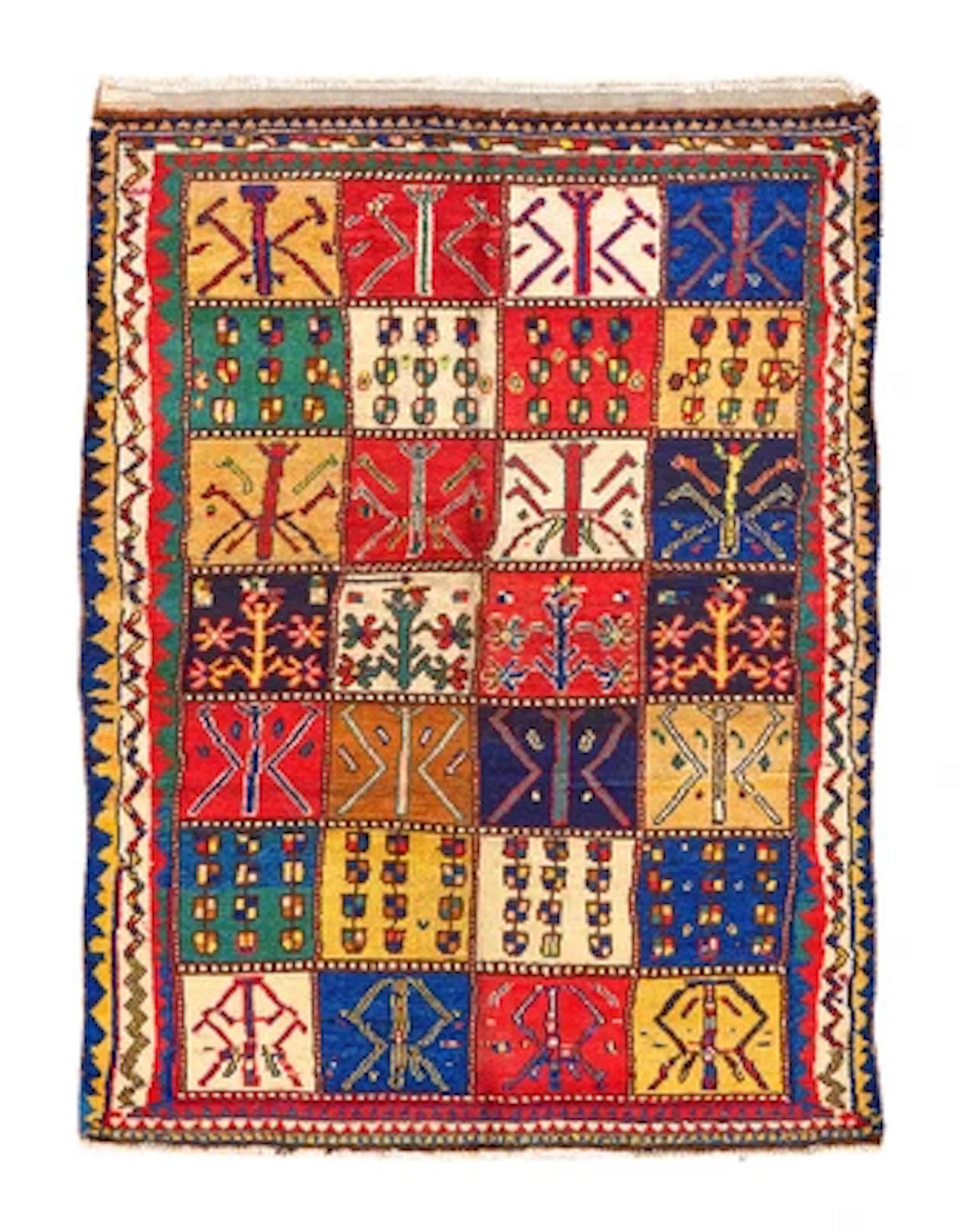 Bakhtiari Gabbeh, Iran, c. 167 x 130 cm