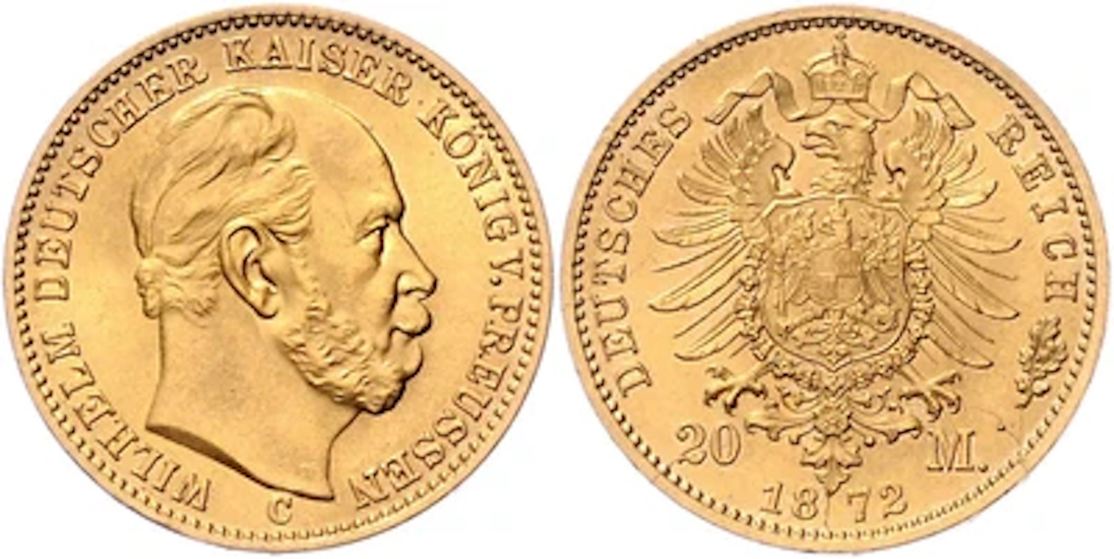 Preussen, Wilhelm I. 1866-1888 GOLD