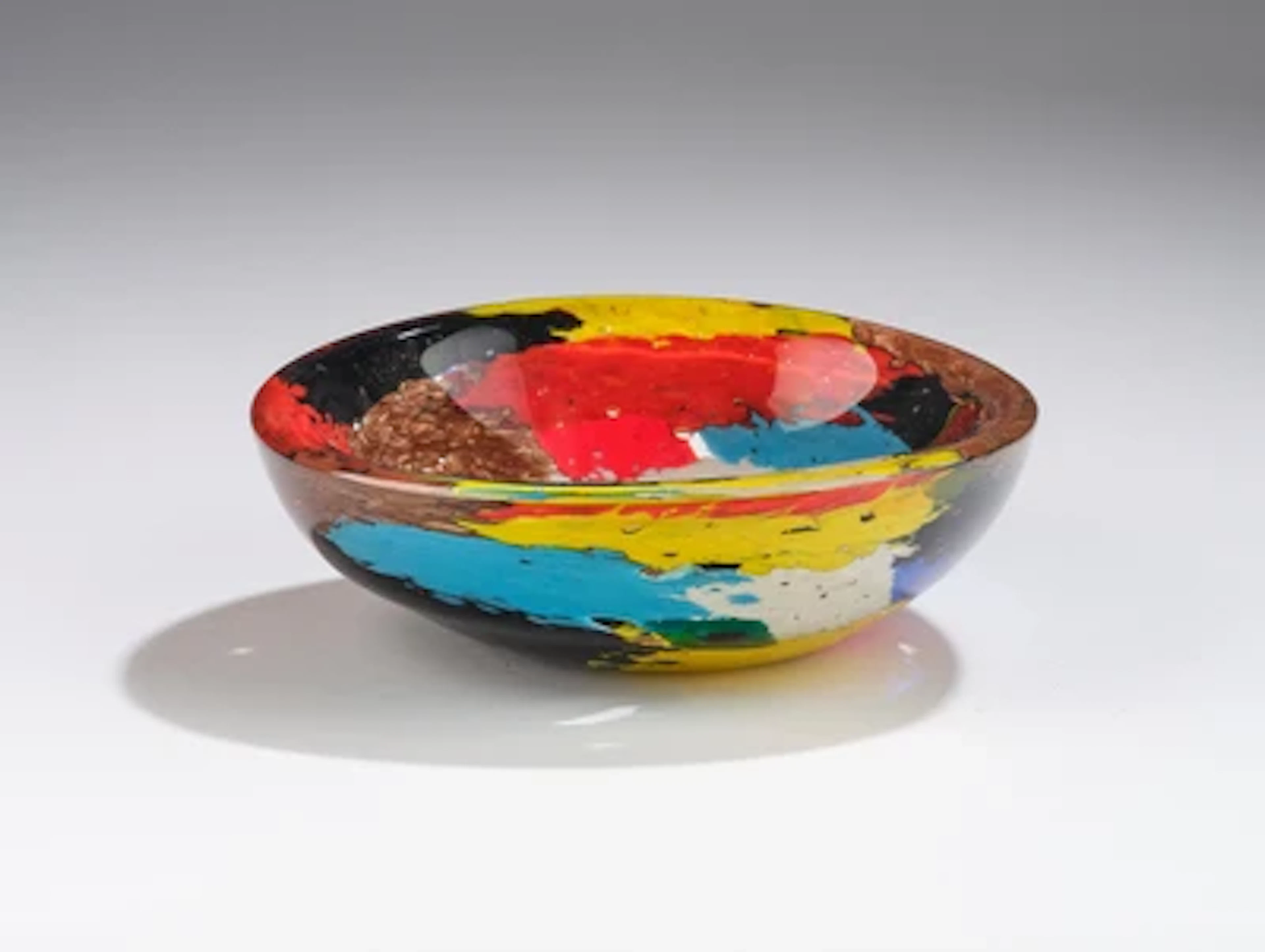 Dino Martens, a bowl "Oriente", designed in around 1952-56, executed