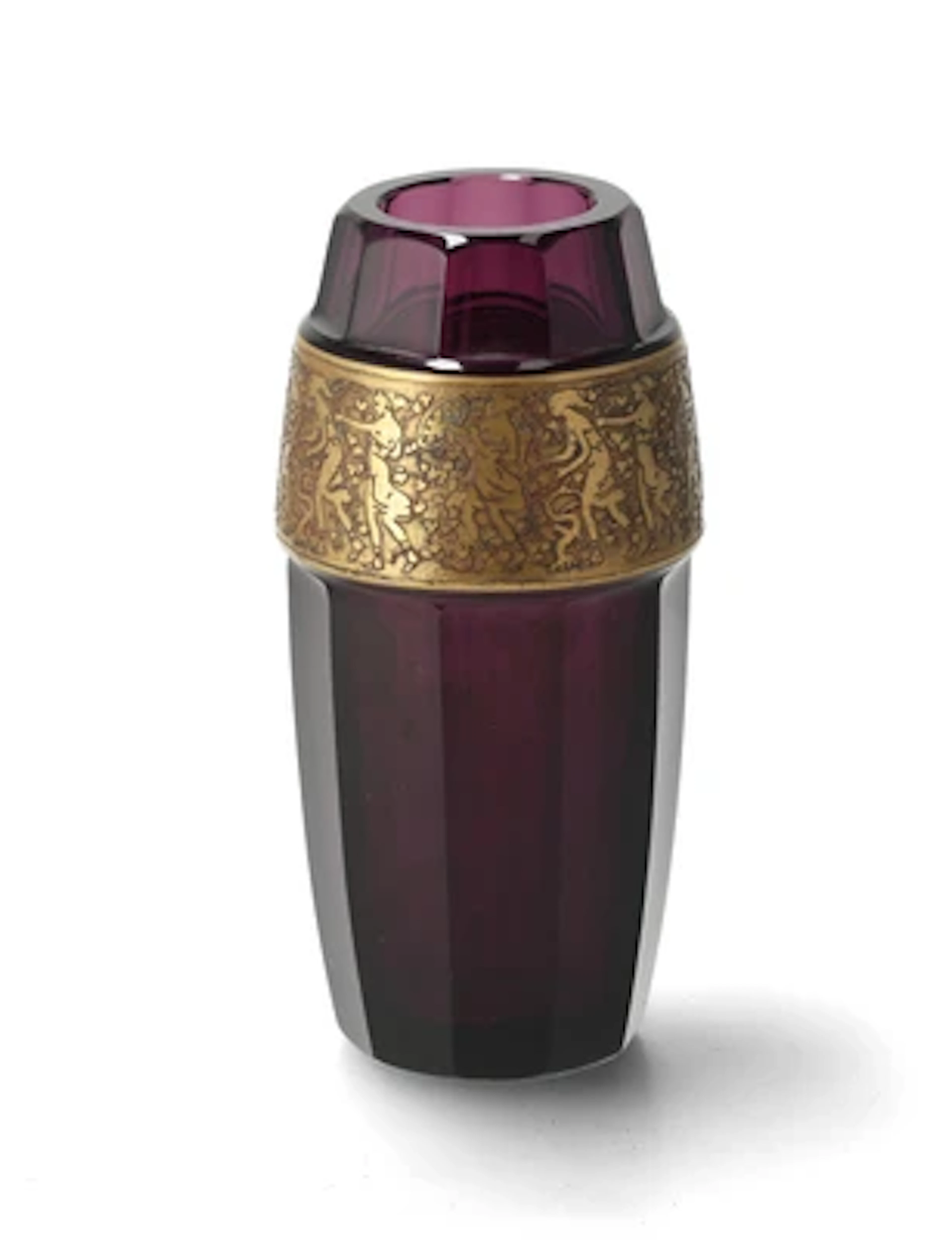 A vase, form: Leo Moser (?), 1914, Moser, Karlsbad, 1911-38