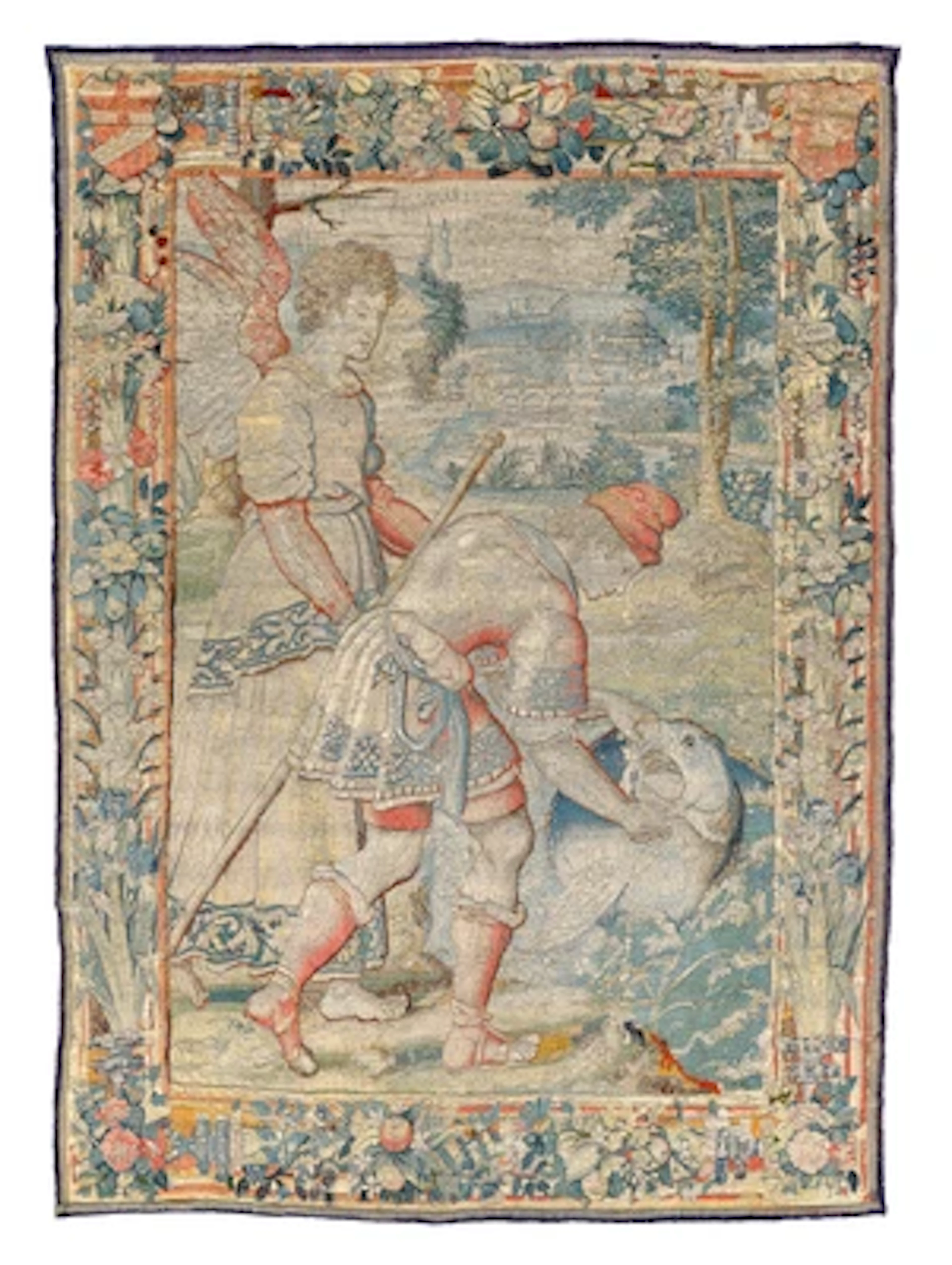 Tapestry, Brussels, c. 244 cm high x 170 cm wide