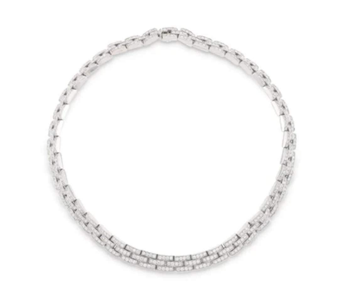Cartier Maillon Panthère diamond necklace