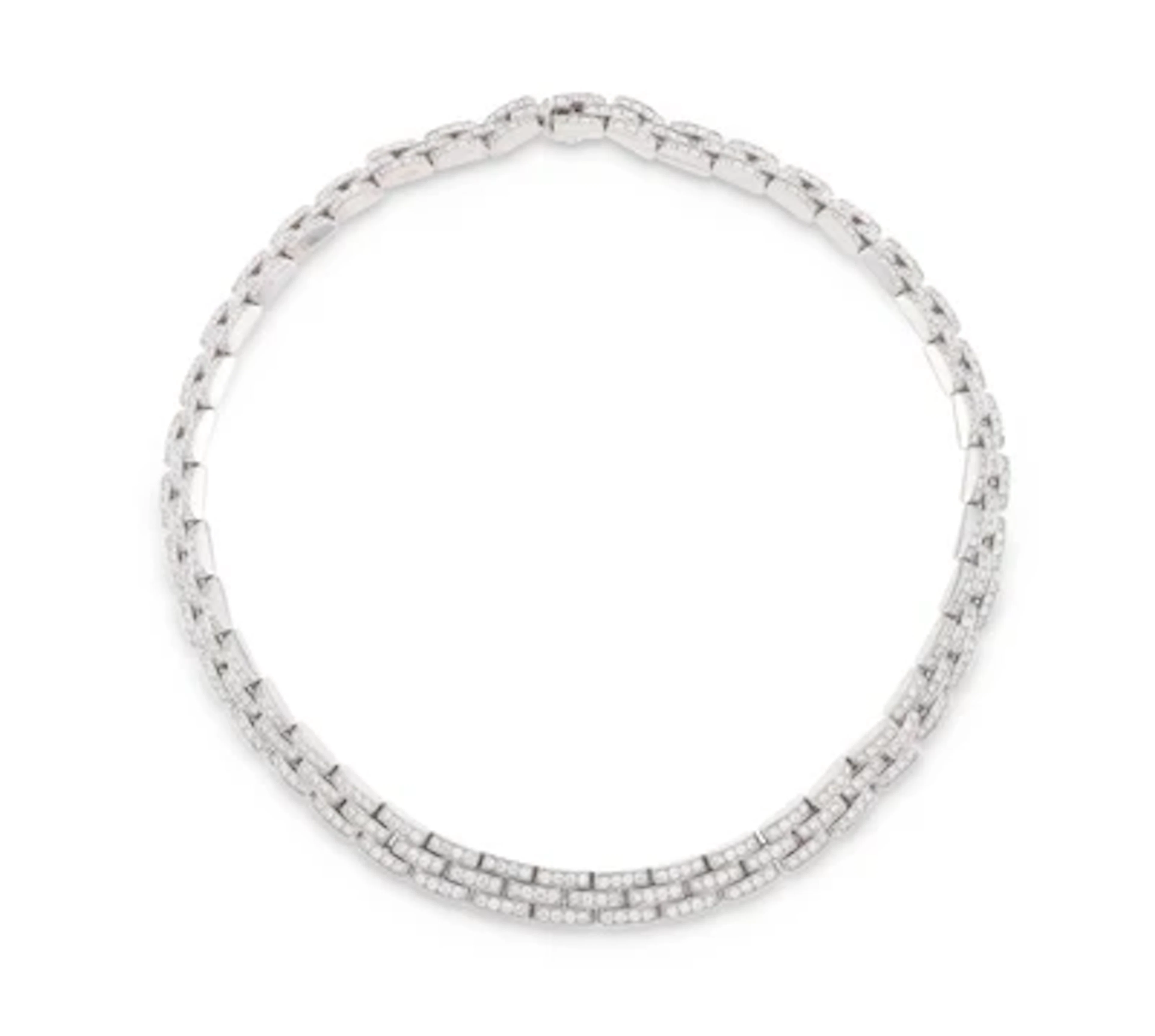 Cartier Maillon Panthère diamond necklace