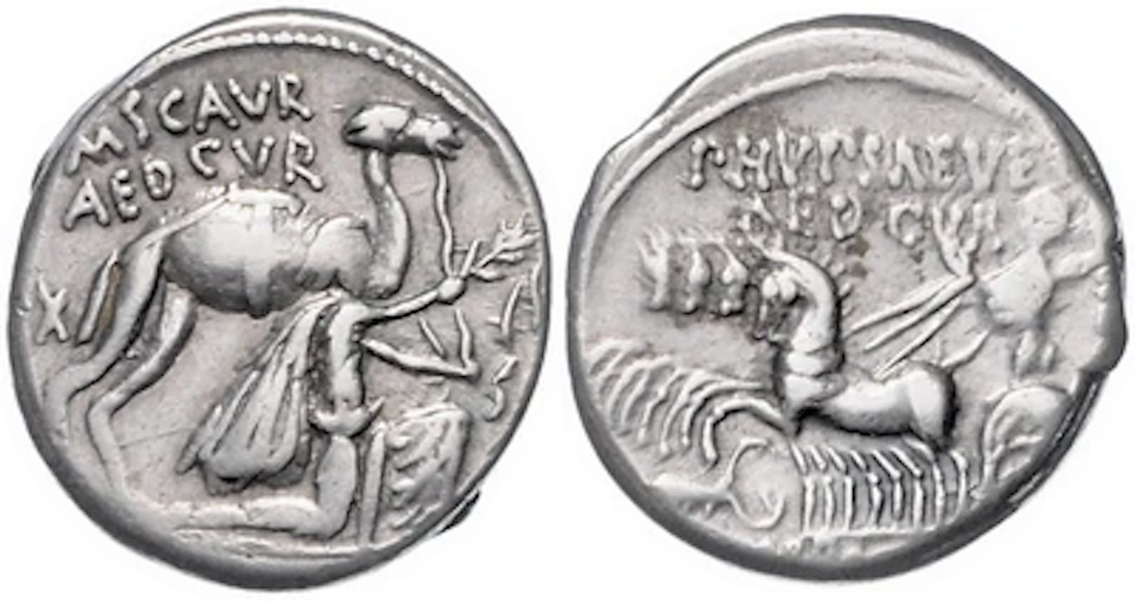 M AELIUS SCAURUS und P PLAETIUS HYPSAEUS