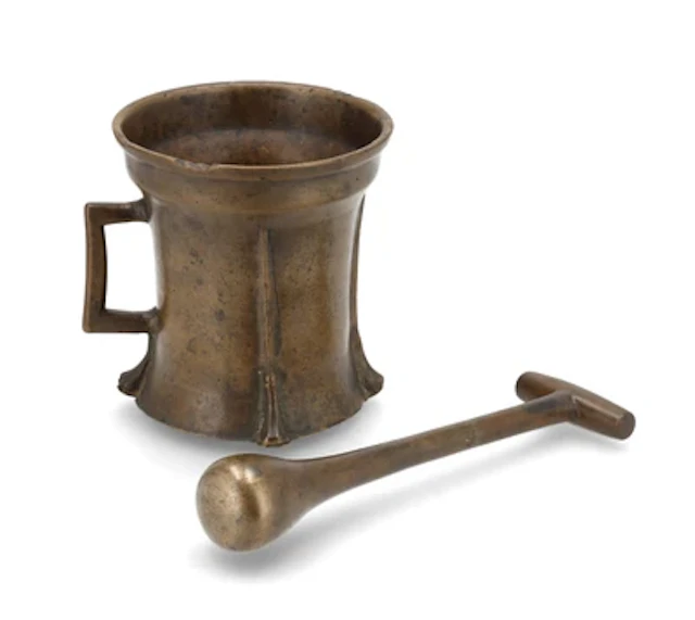 Mörser aus Bronze