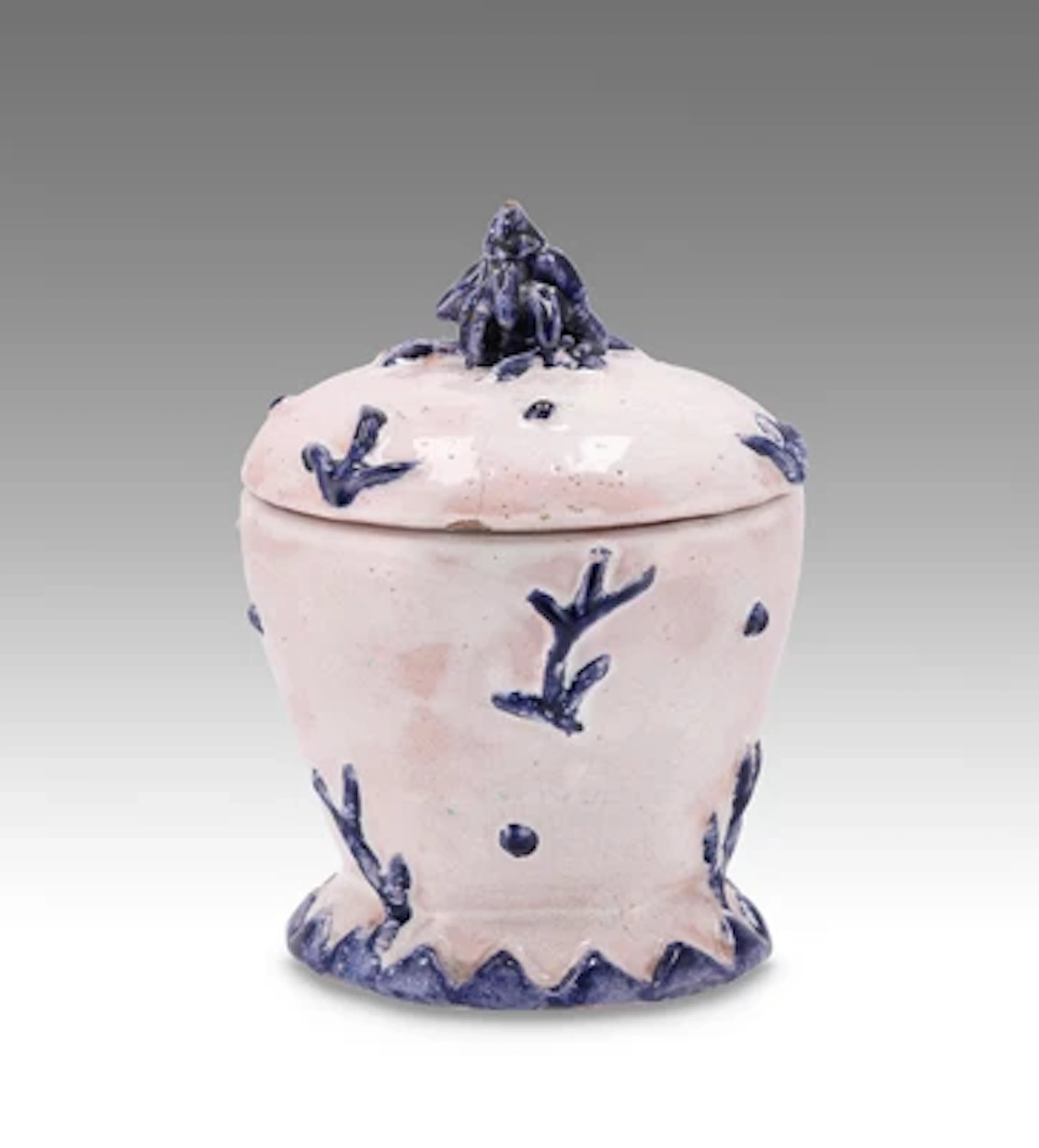 Dina (Bernhardine) Kuhn (Vienna 1891-1963 Schlierbach), a lidded box