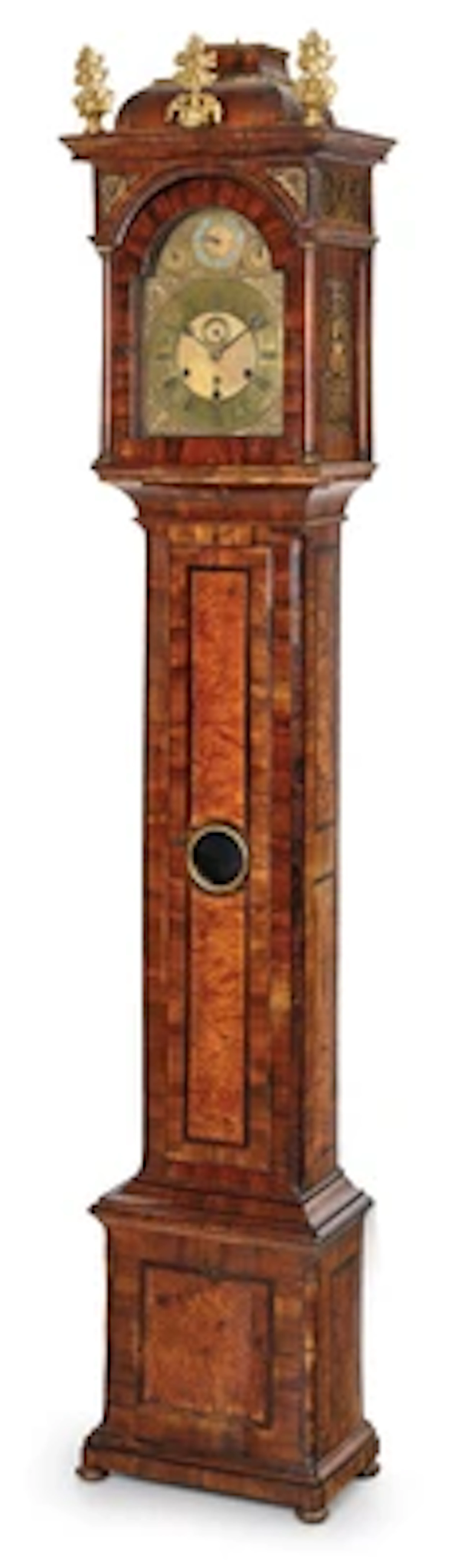 A Viennese Baroque Longcase Clock with One Month Power Reserve and