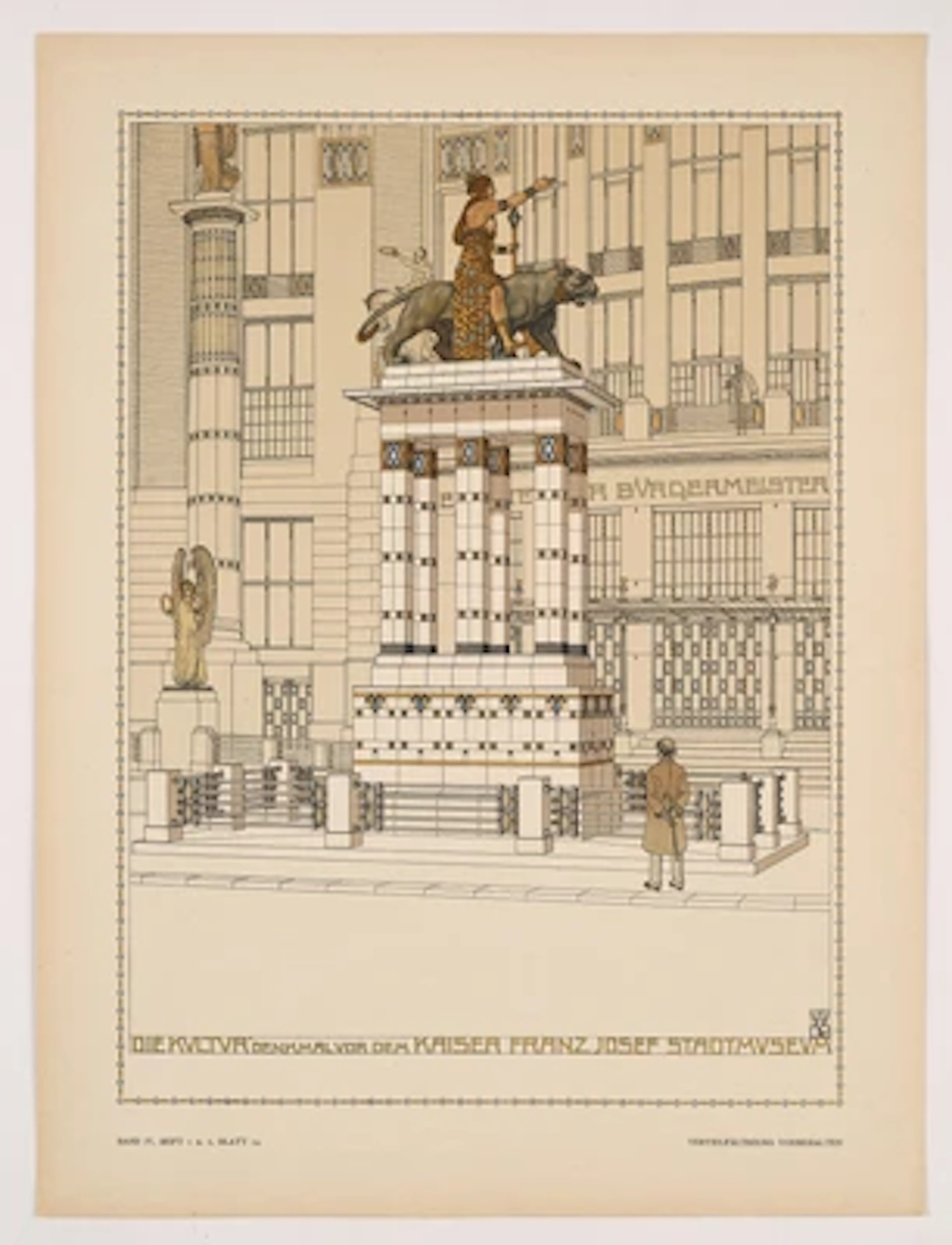 OTTO WAGNER: SKIZZEN, PROJEKTE UND AUSGEFÜHRTE BAUWERKE.