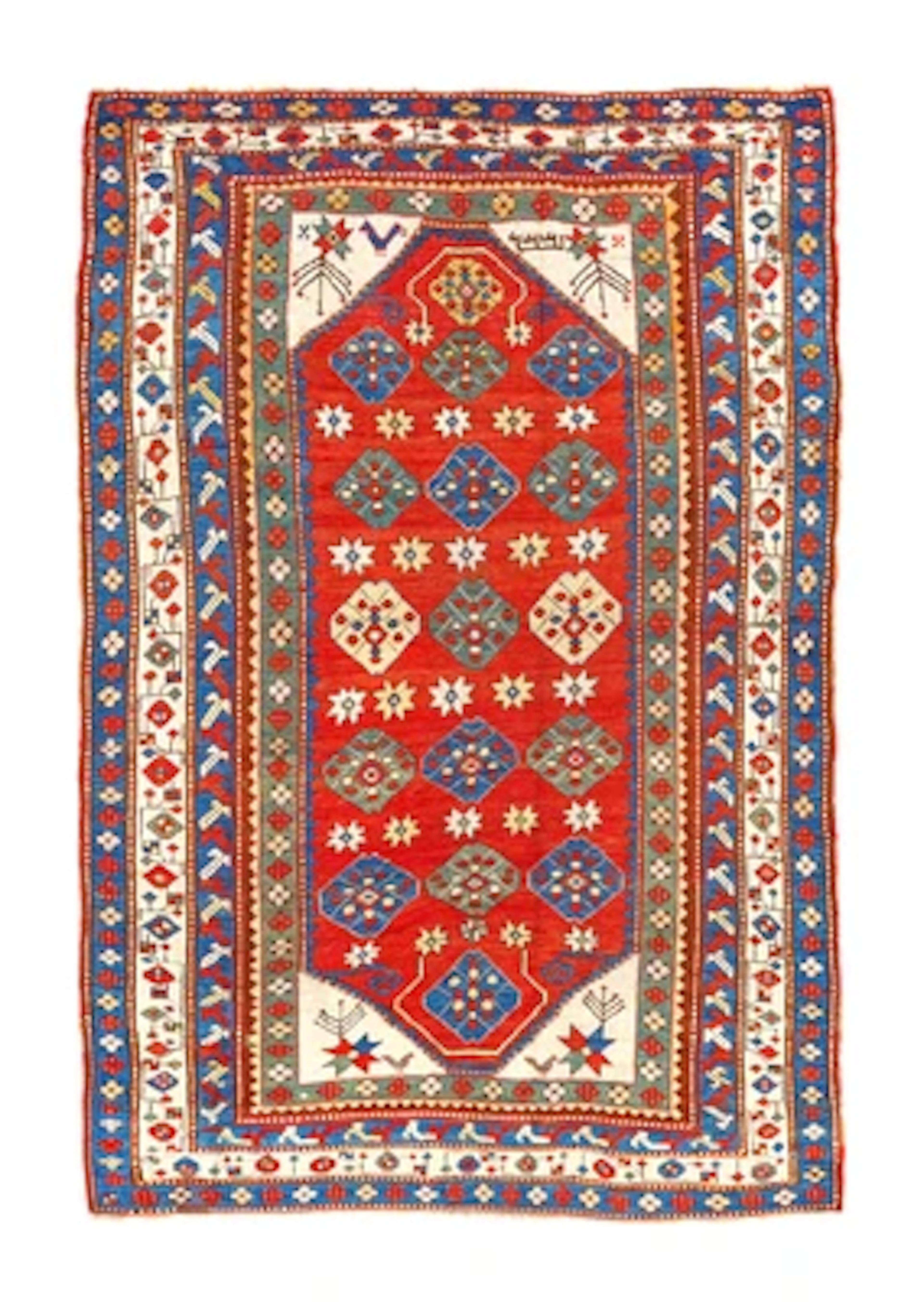 Lambalo Kazak, Western Caucasus, c. 281 x 186 cm