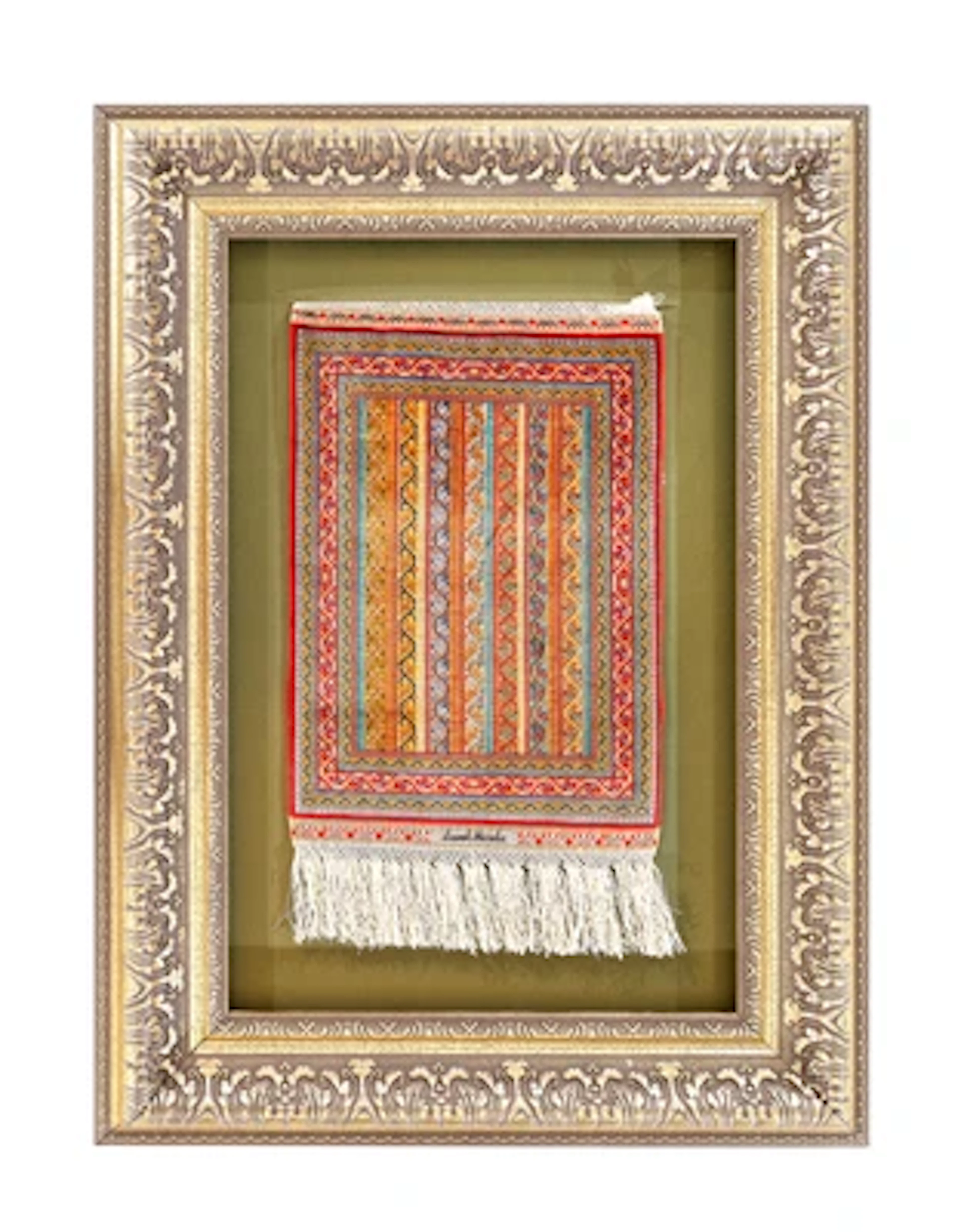 Hereke Silk 20 x 20, Western Anatolia, c. 27 x 17 cm
