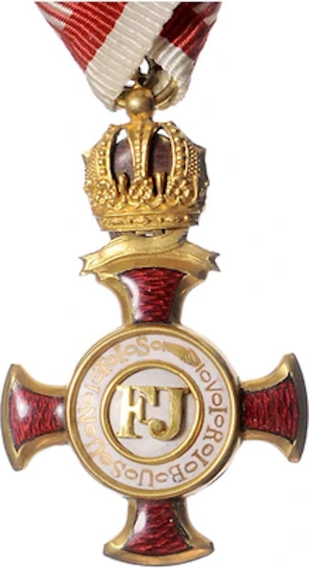 Goldenes Verdienstkreuz mit Krone