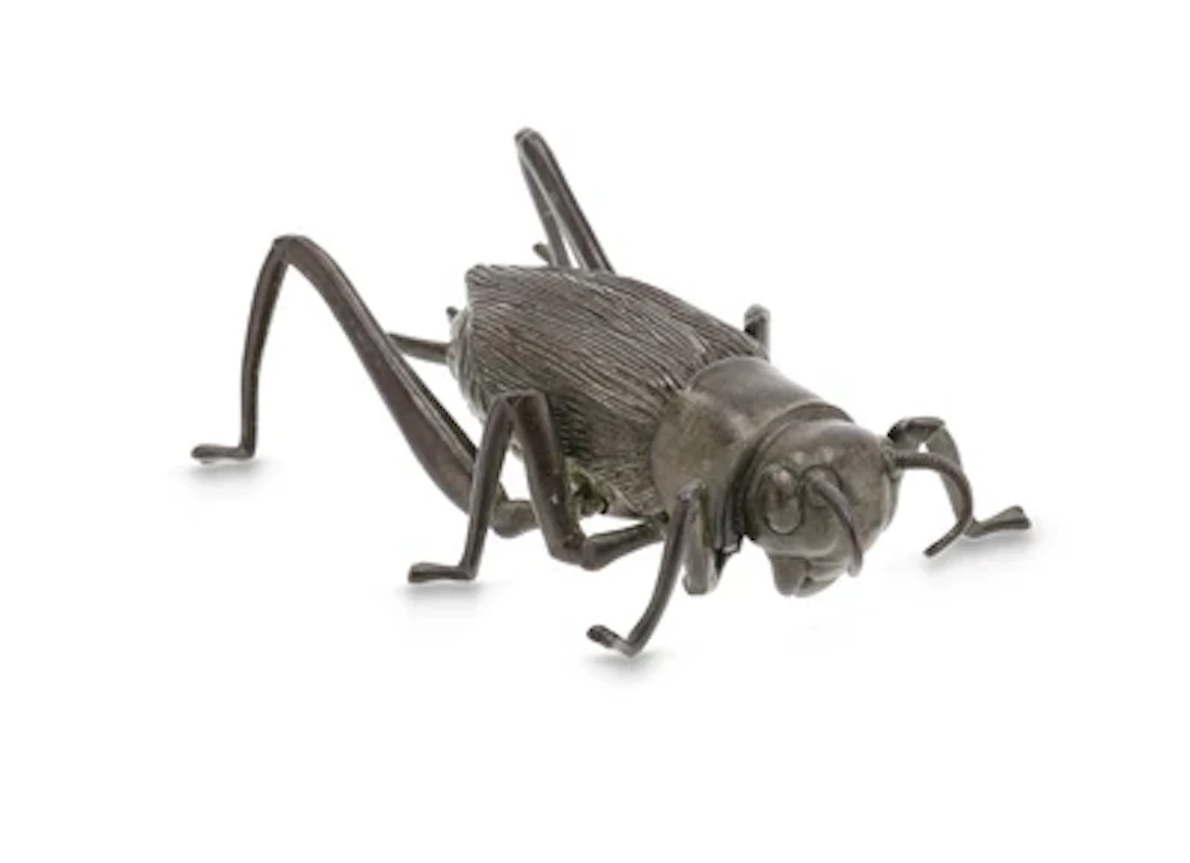 Jizai Okimono eines Insekts, Japan, Meiji Periode, signiert Yasunosuke