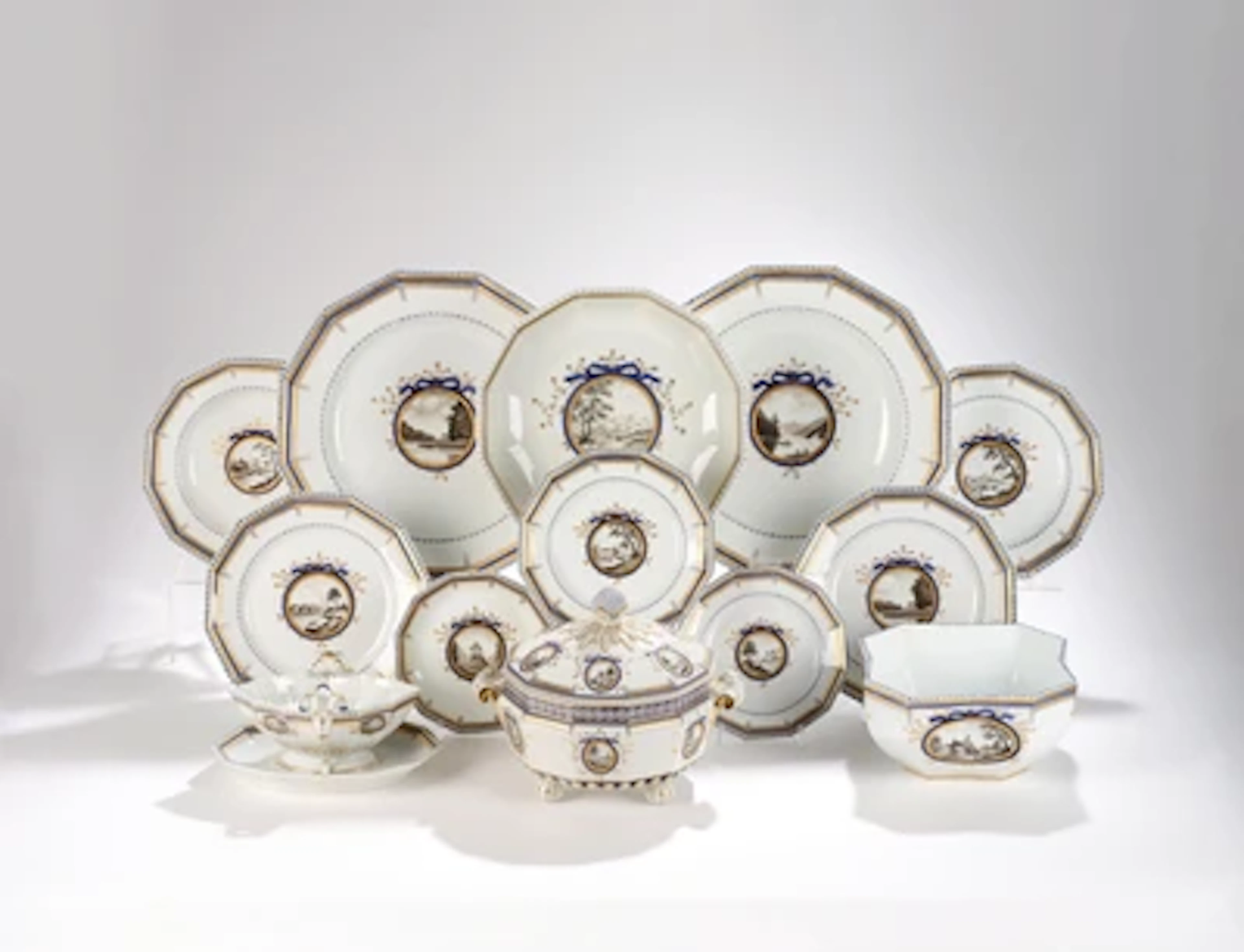 Bavarian royal service 'Perlservice’, Nymphenburg