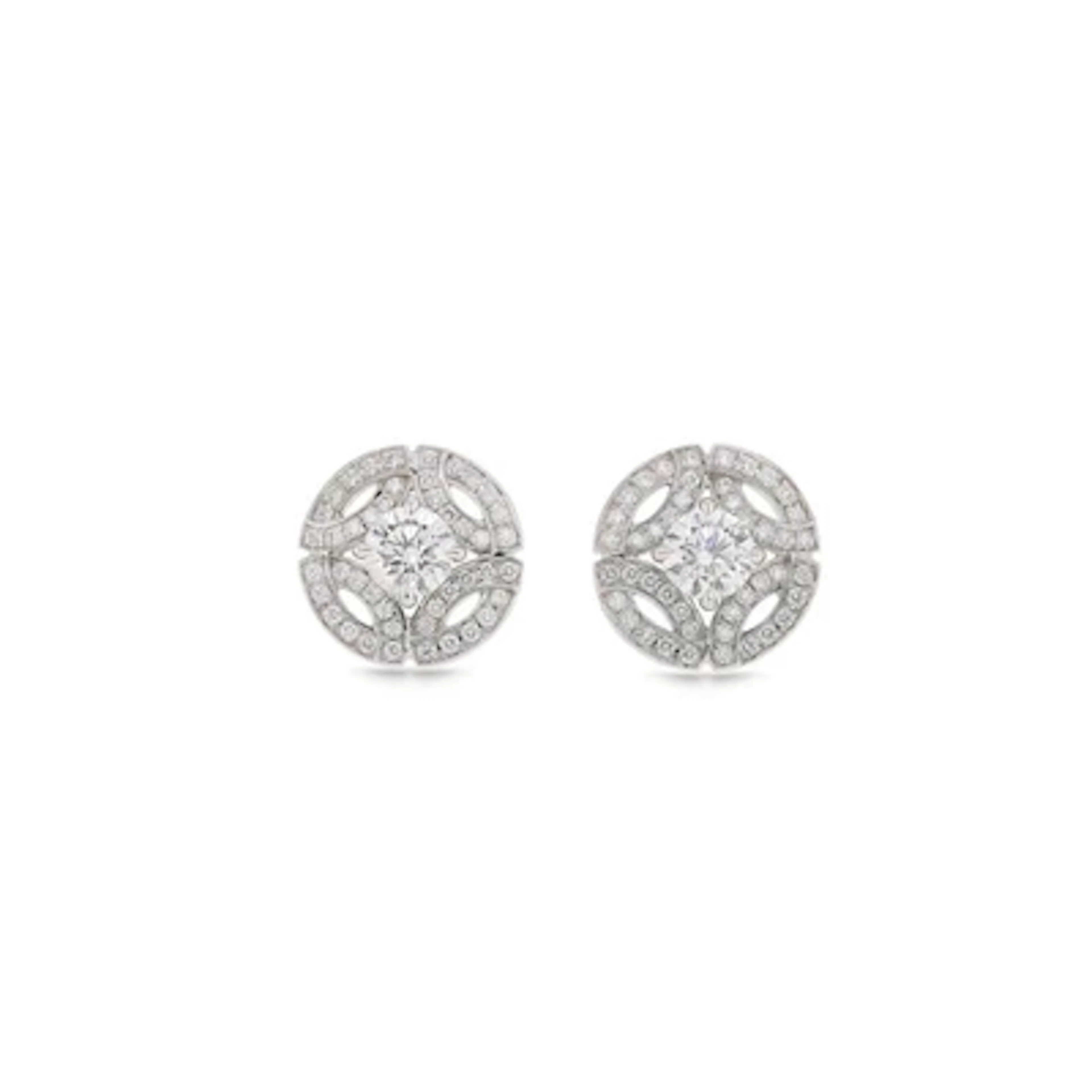 Cartier Galanterie diamond ear studs
