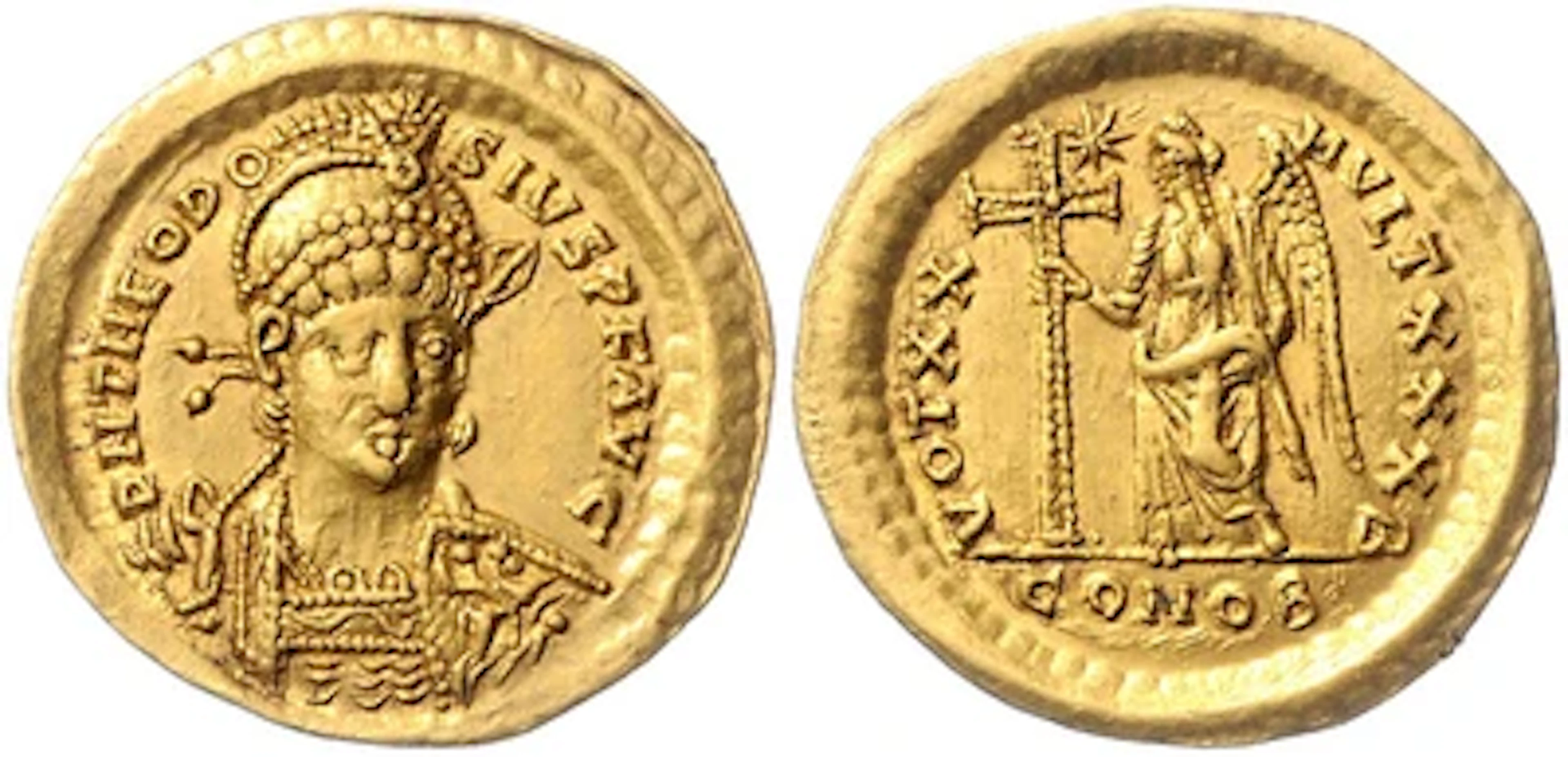 Theodosius II. 402-450 GOLD