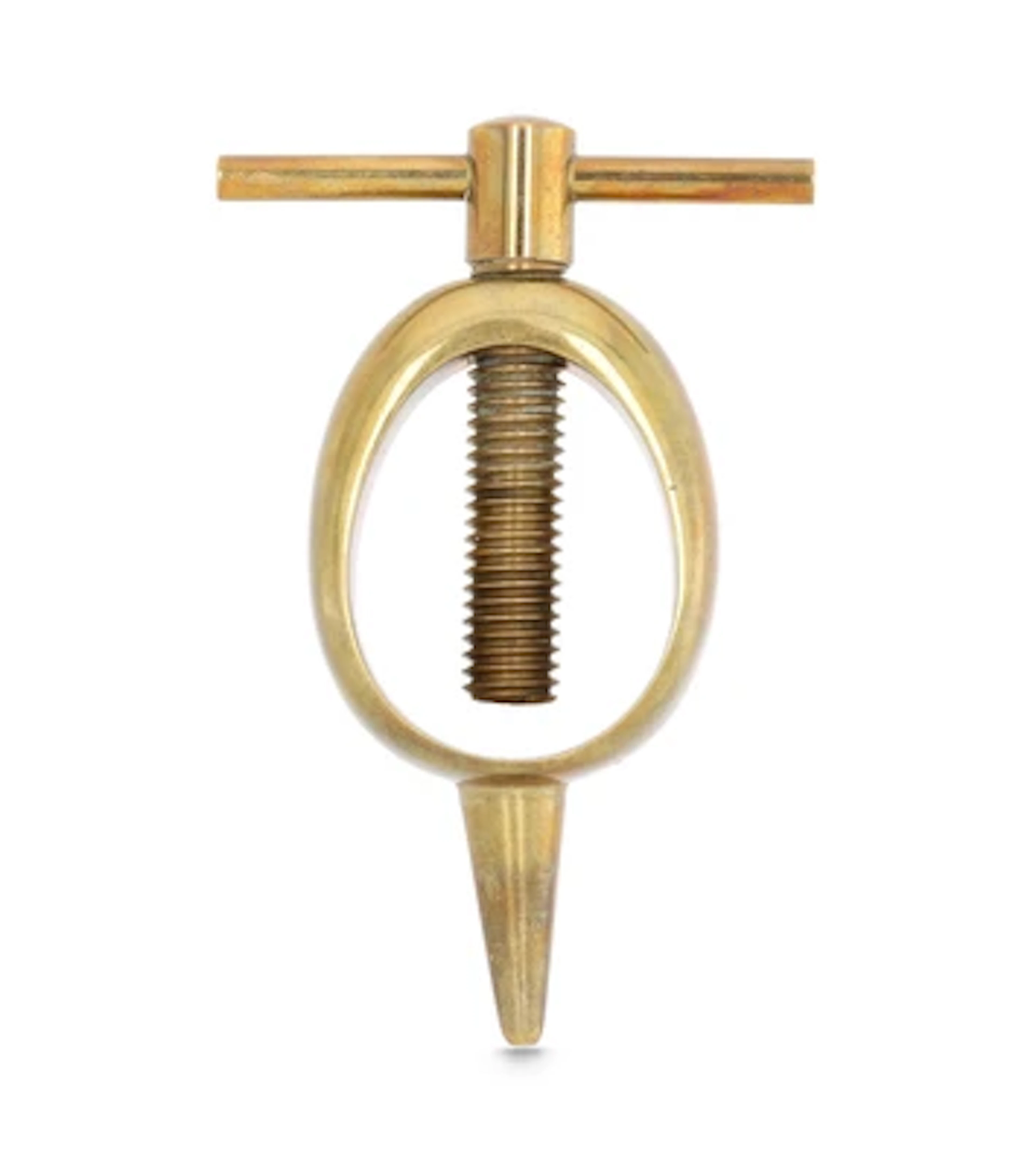 A nutcracker, screw-operated, model number 4040, Carl Auböck II, Vienna