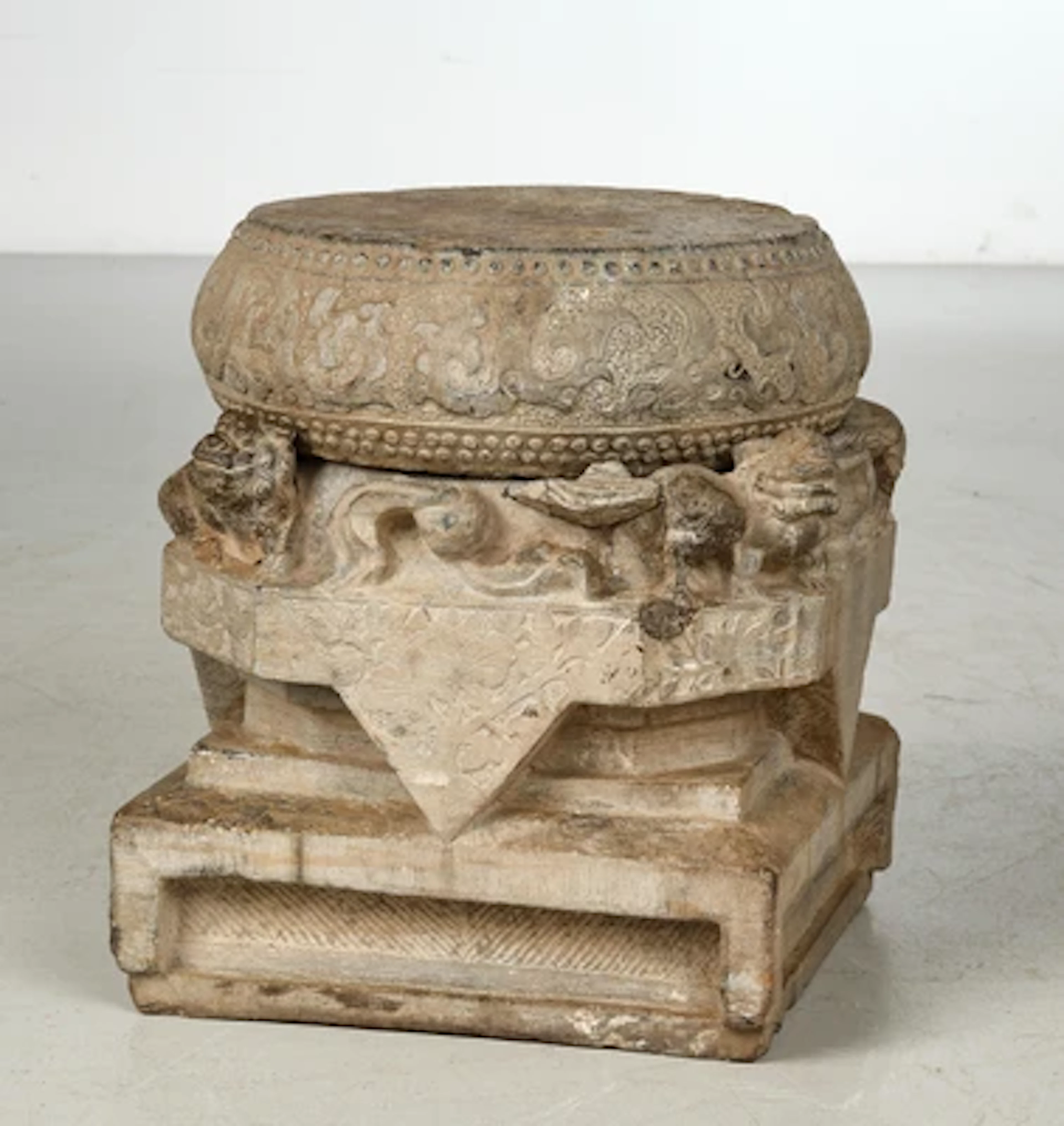 Steinpodest, China, Qing Dynastie