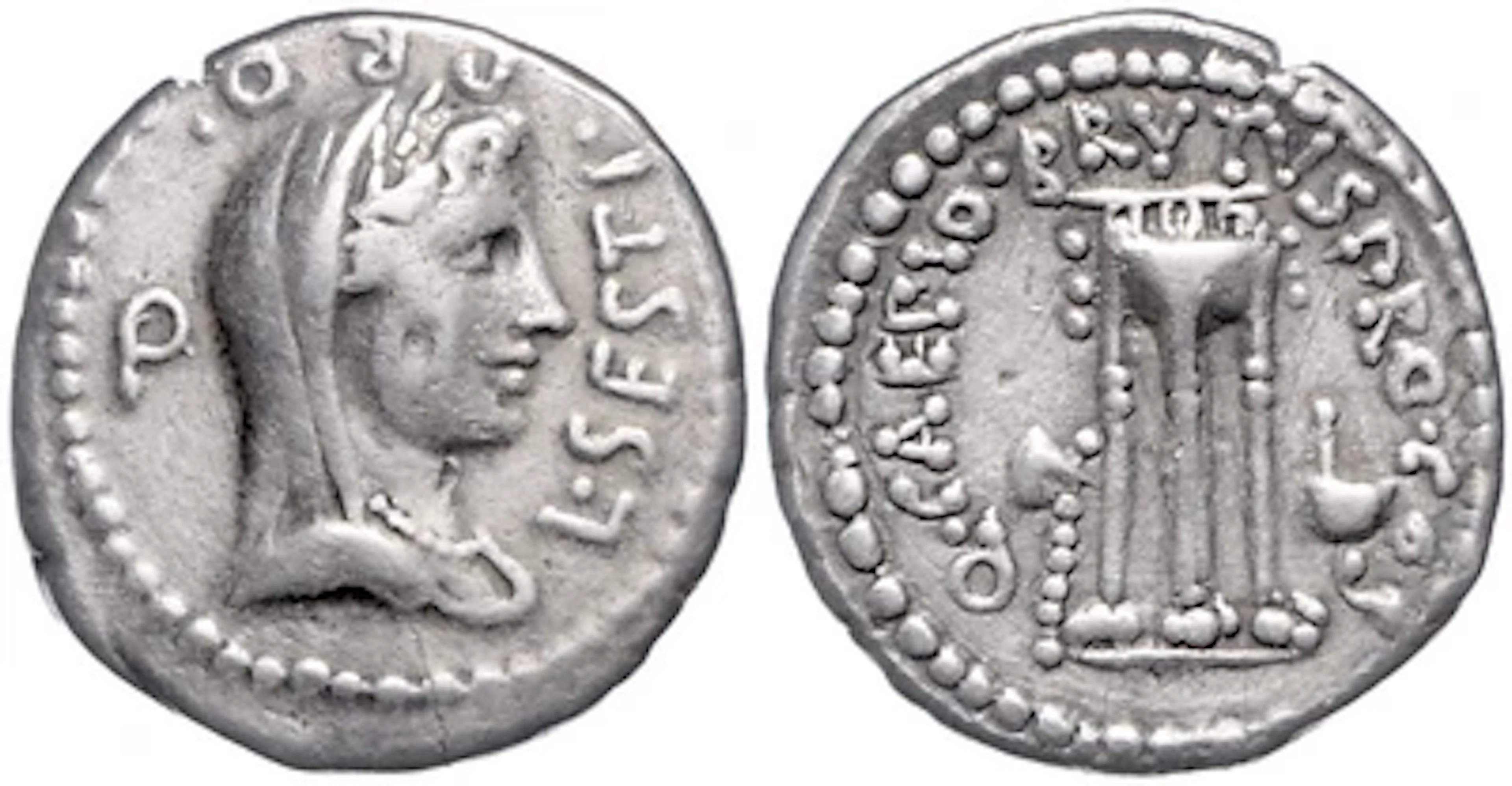 M. Iunius Brutus (der Caesarmörder) und L. Sestius