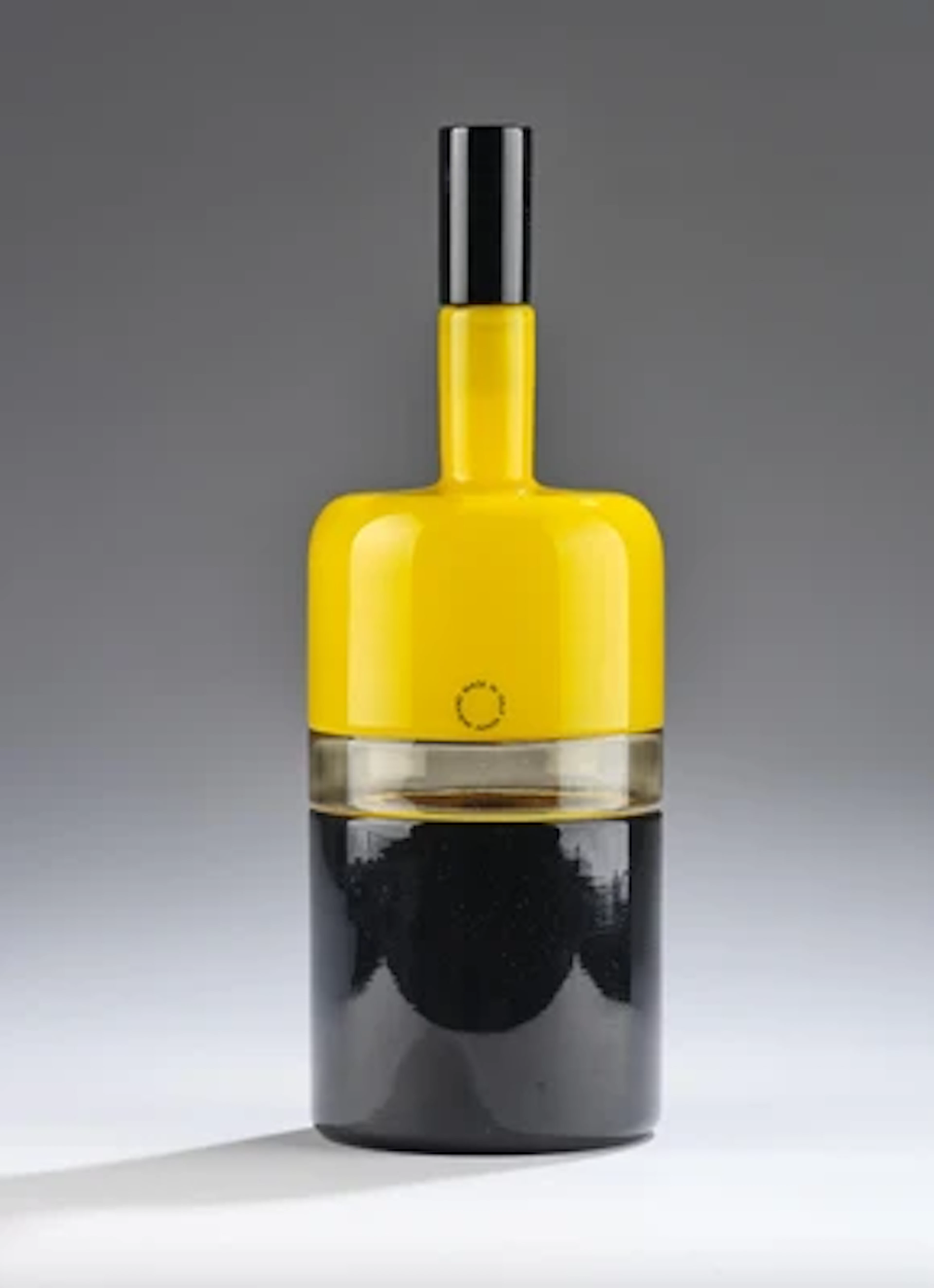 Timo Sarpaneva (1923-2006), a bottle with stopper "Loisto", Venini