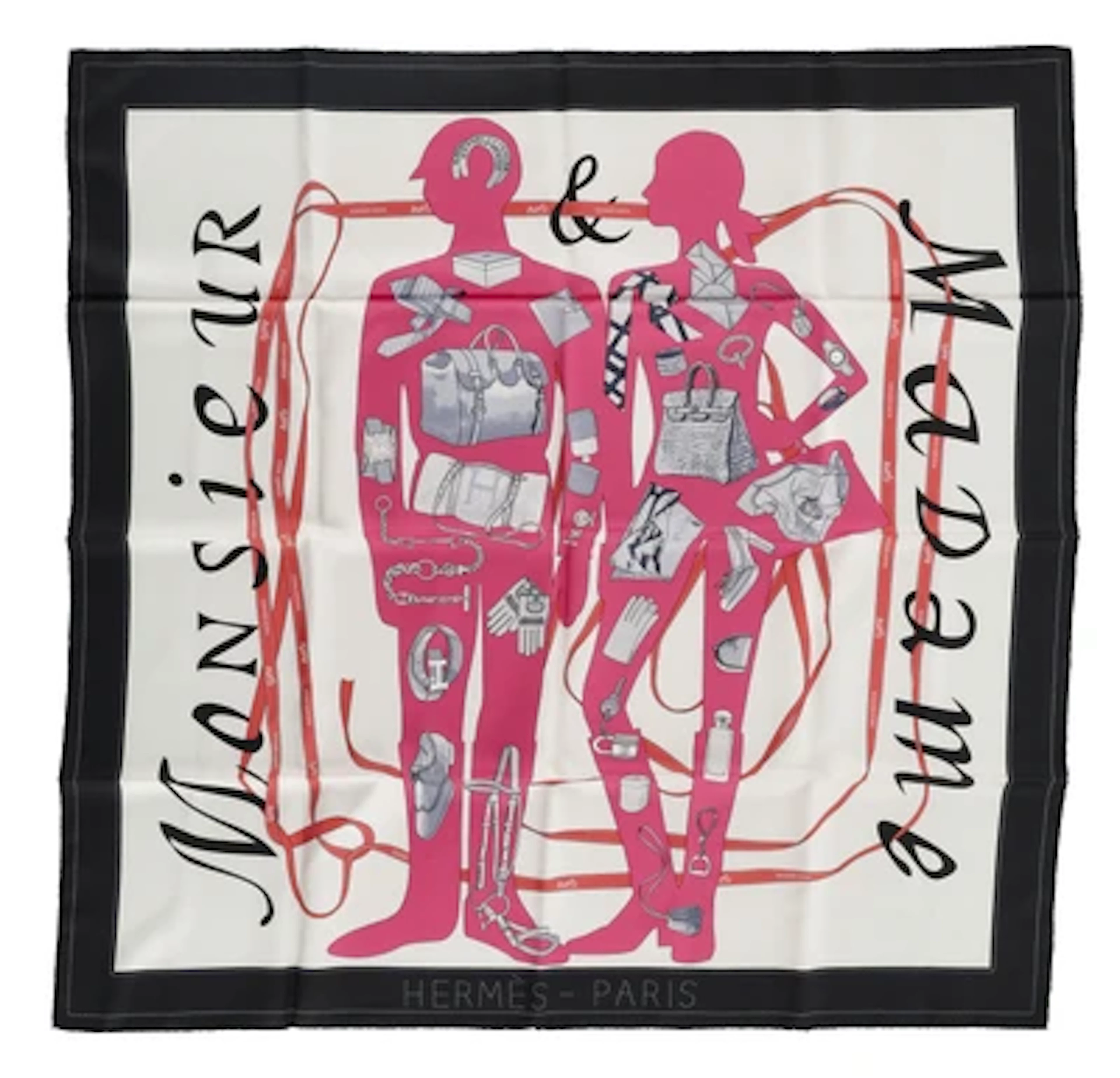 Hermès Tuch "Monsieur et Madames"