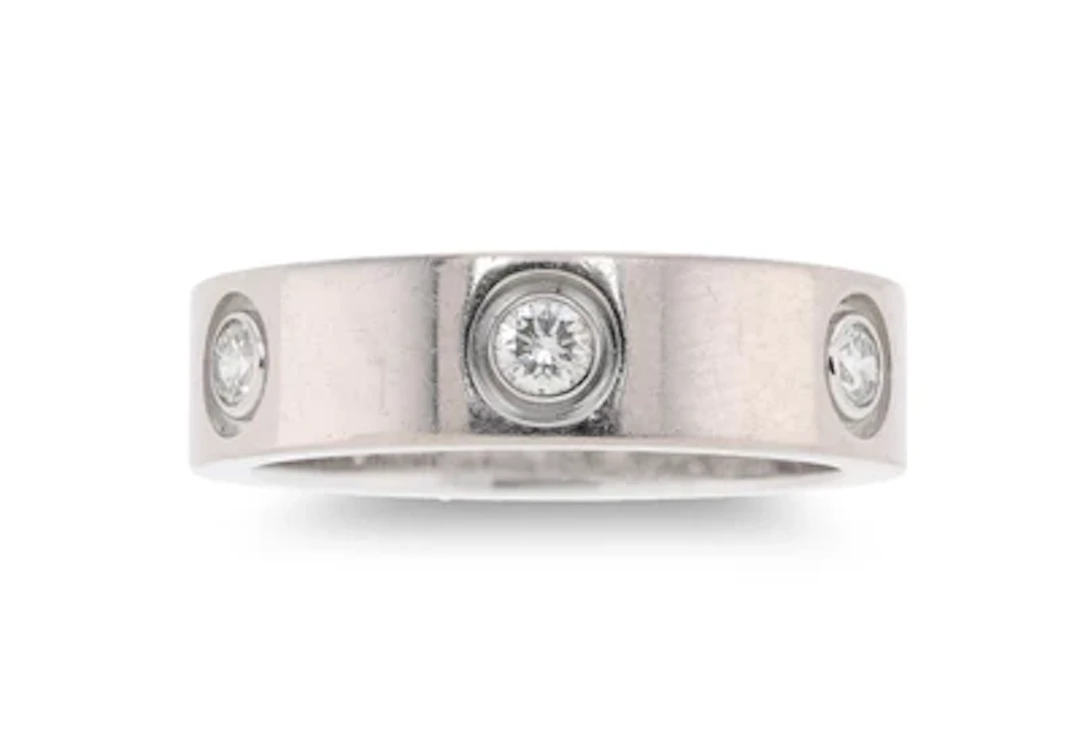 Cartier Love diamond ring