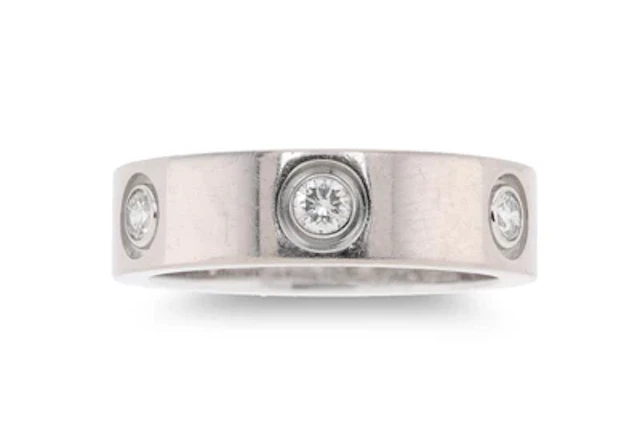 Cartier Love diamond ring