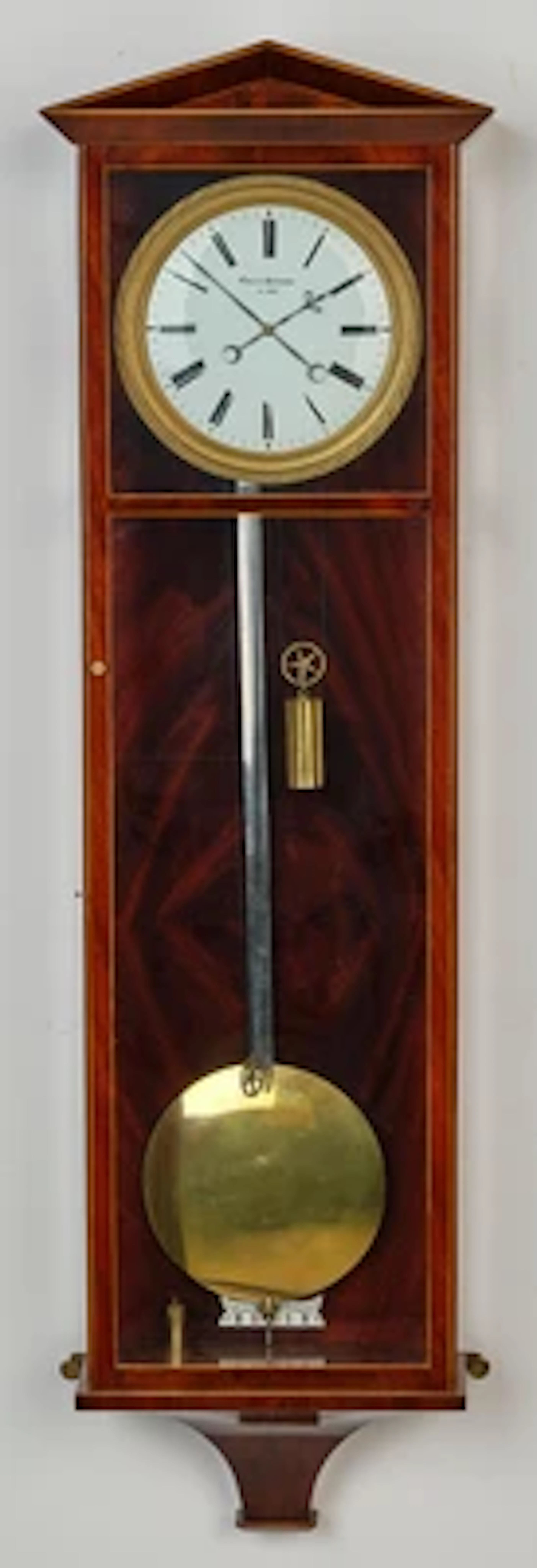 Wiener Biedermeier Dachluhr, "Elsner & Petrovits in Wien"