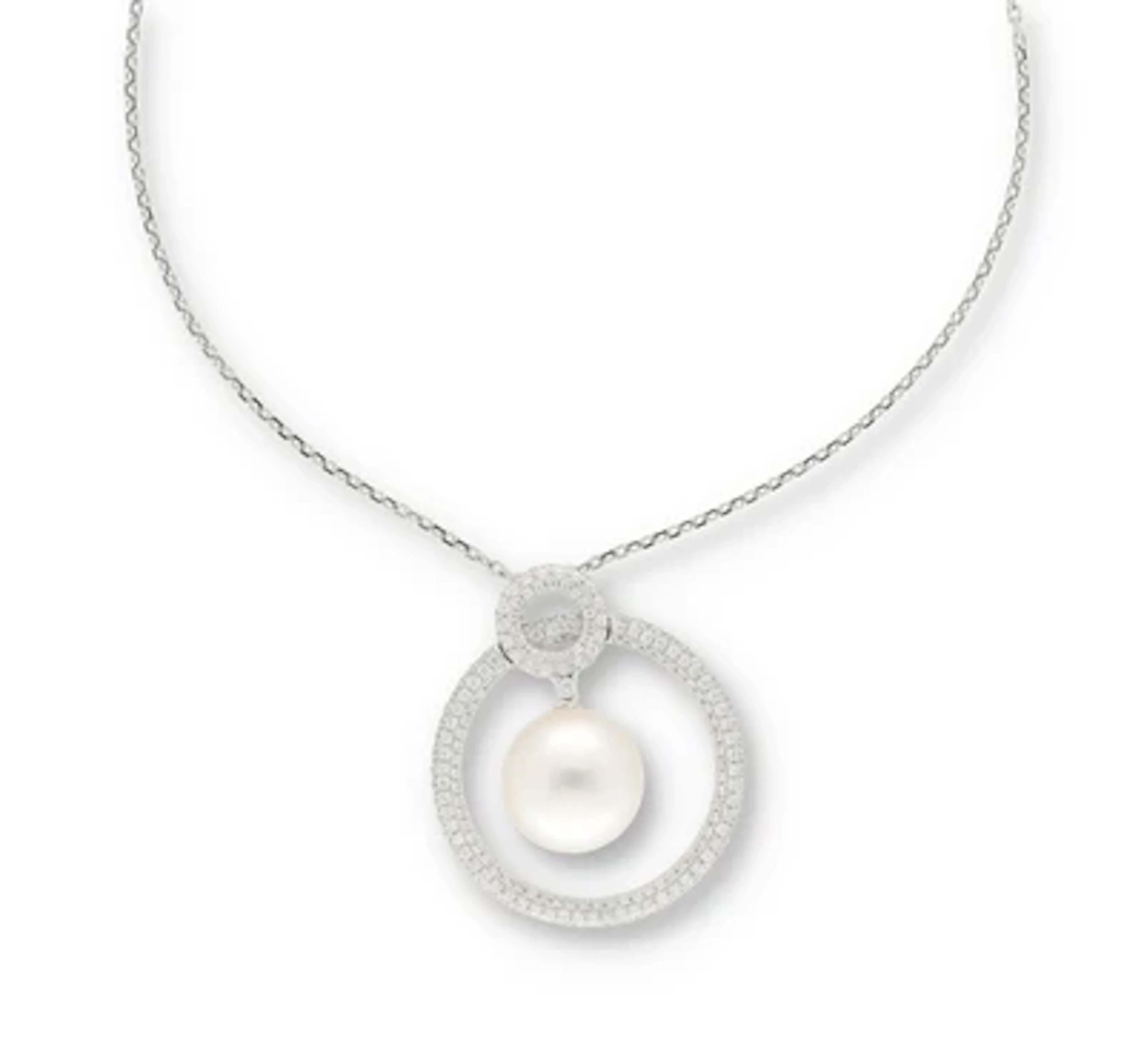 Brillantanhänger zus. ca. 1,31 ct