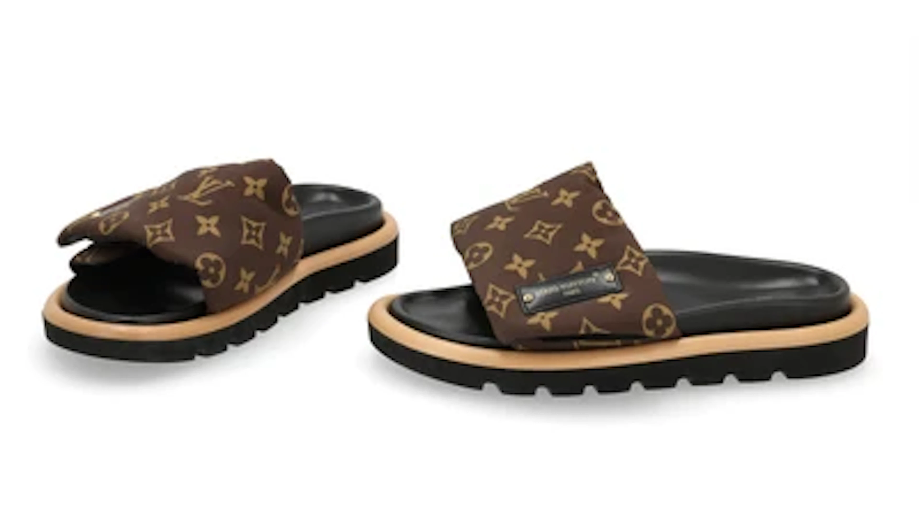 LOUIS VUITTON Pool Pillow Flat Comfort Mules