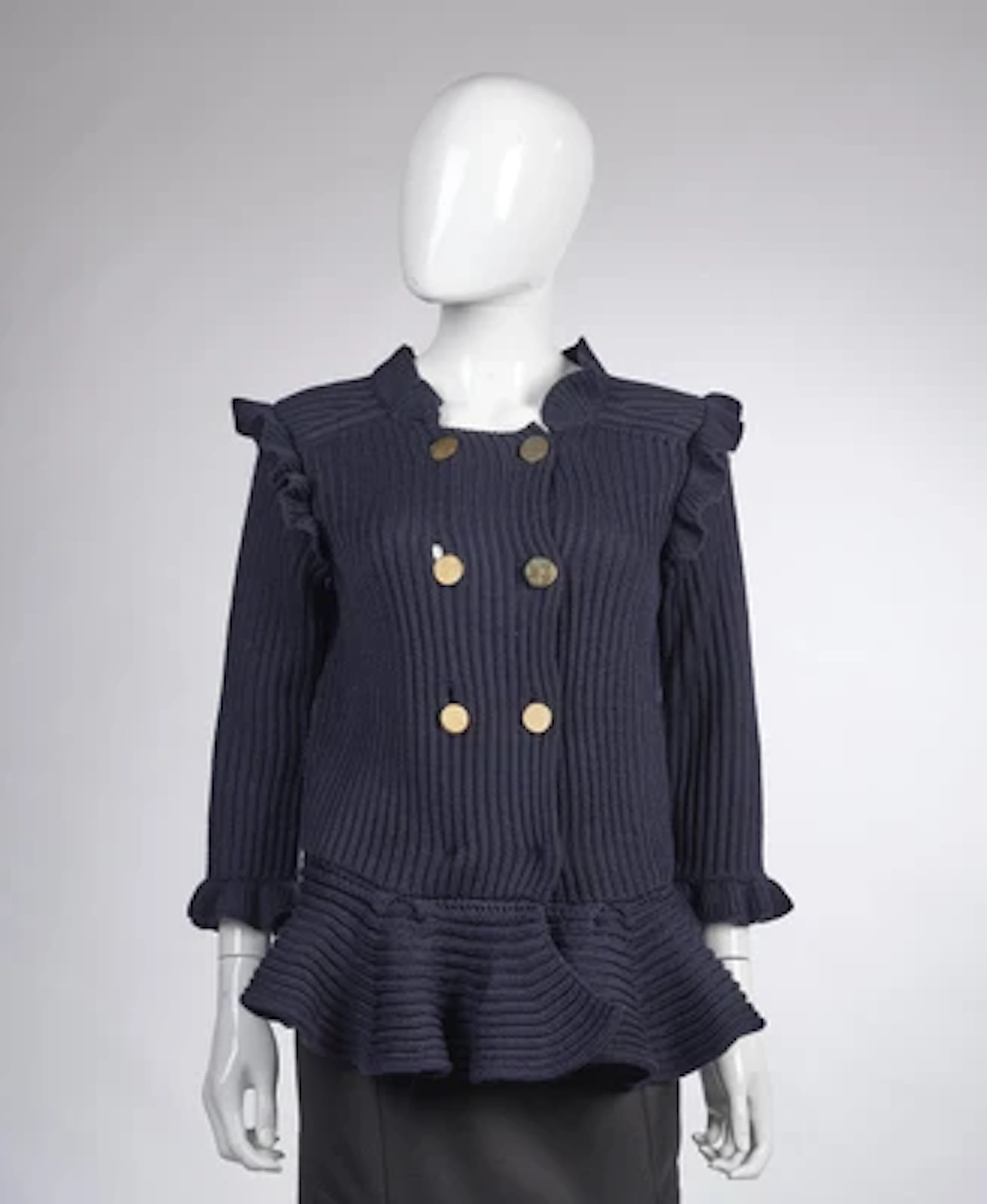VALENTINO Kaschmir-Strickblazer