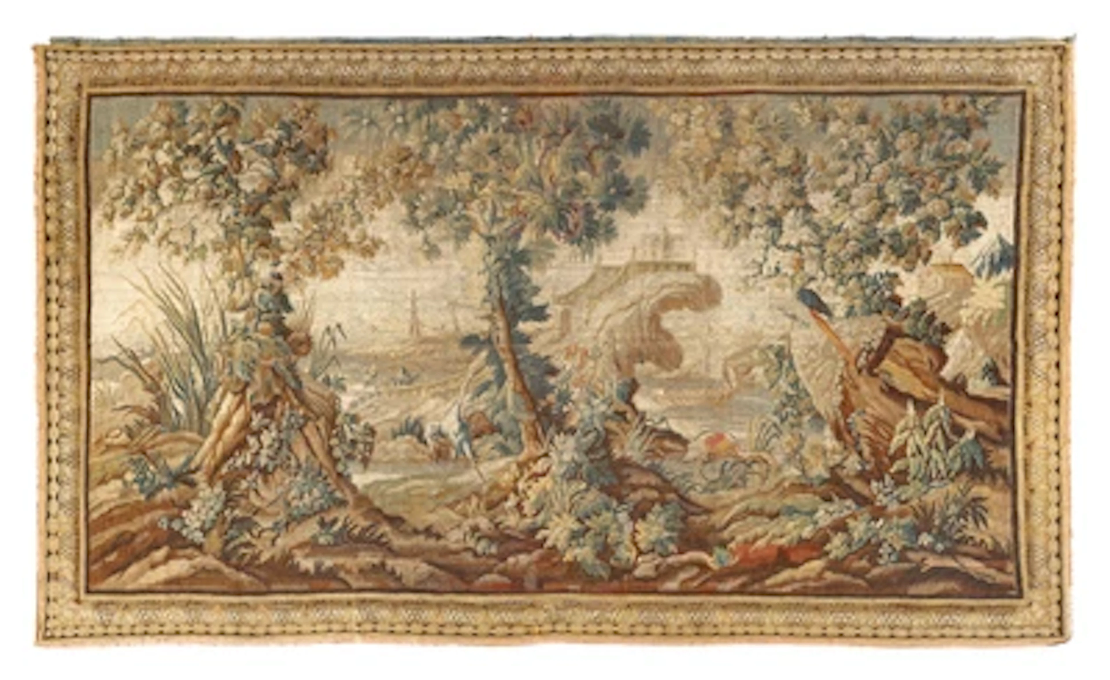 Tapisserie, Frankreich, ca. H. 280 x B. 480 cm
